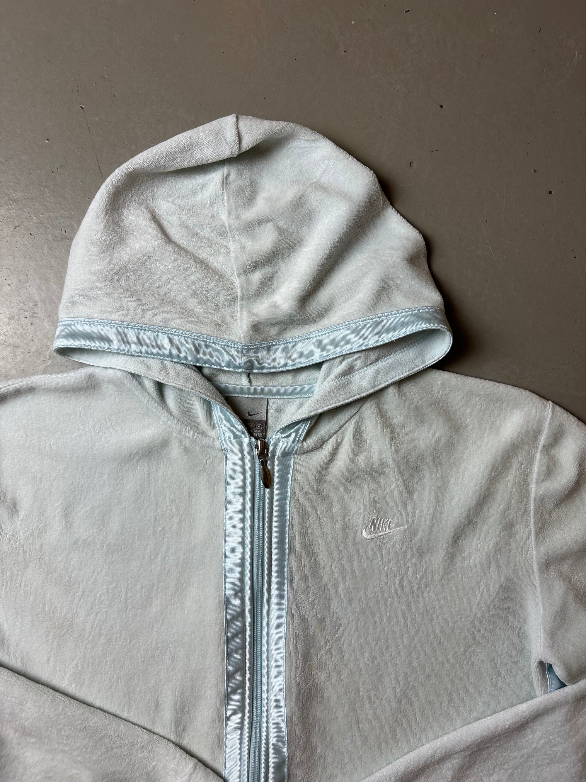 Vintage Babyblue Nike Zip-Hoodie M