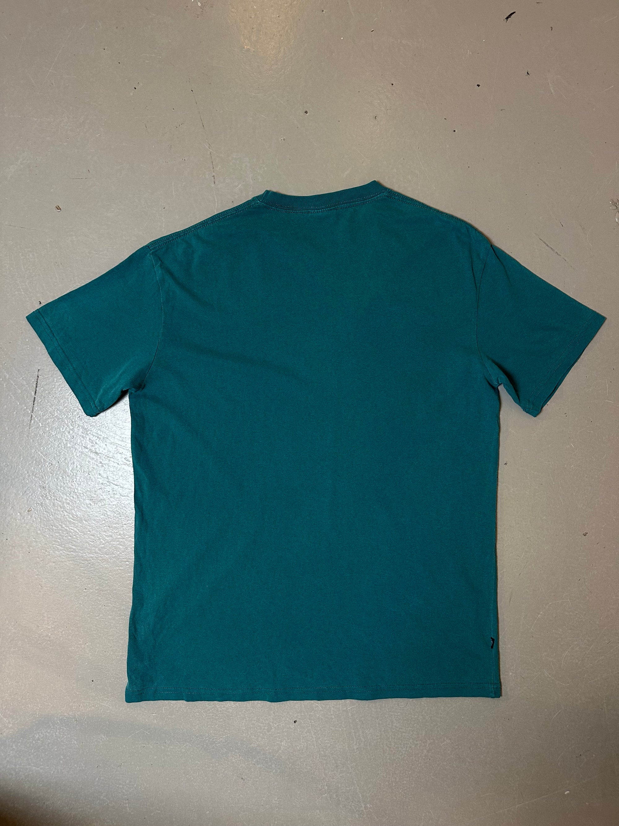 Vintage Dark Green Stüssy T-Shirt L/XL