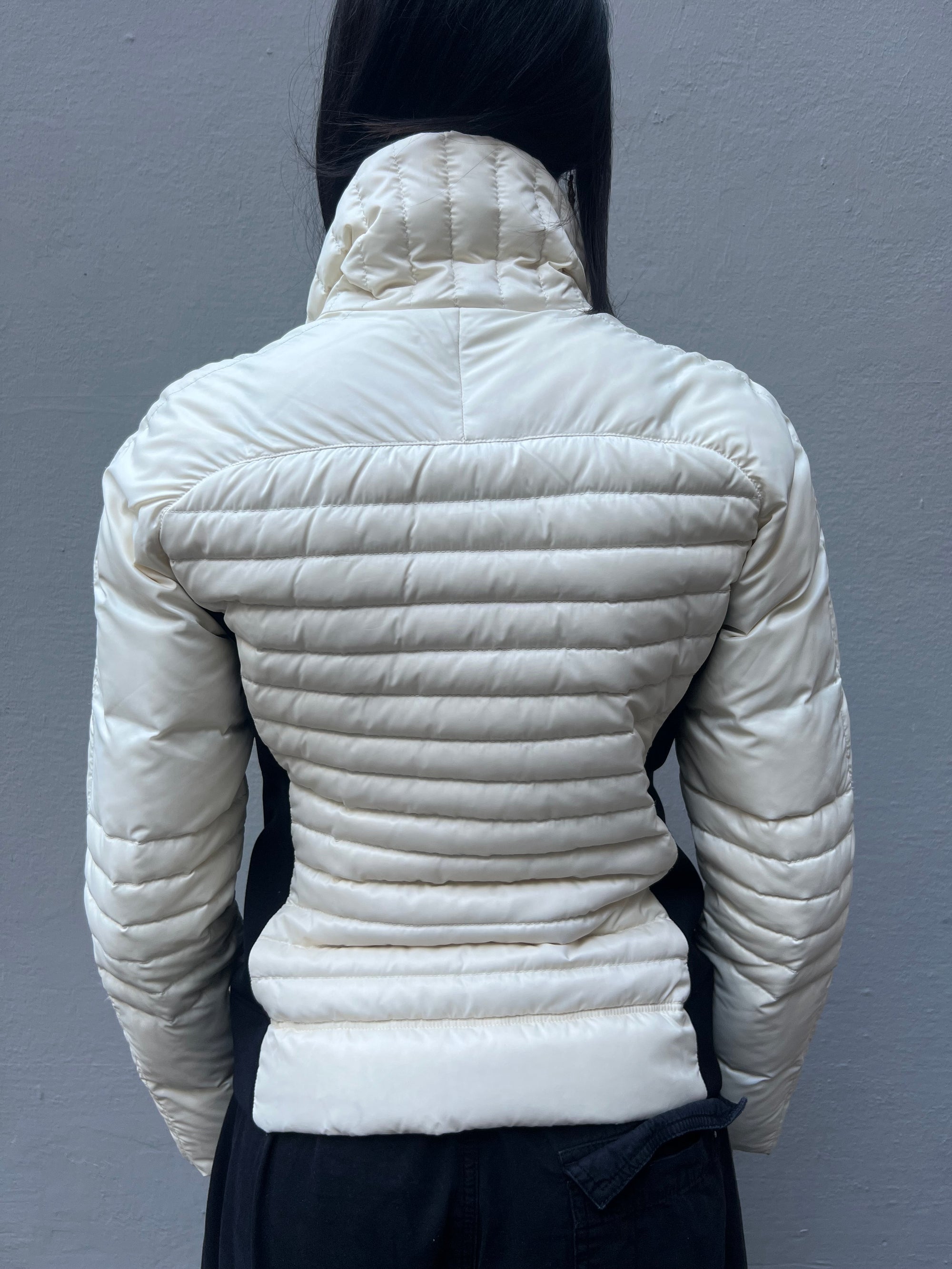 Vintage Moncler White Down Jacket S