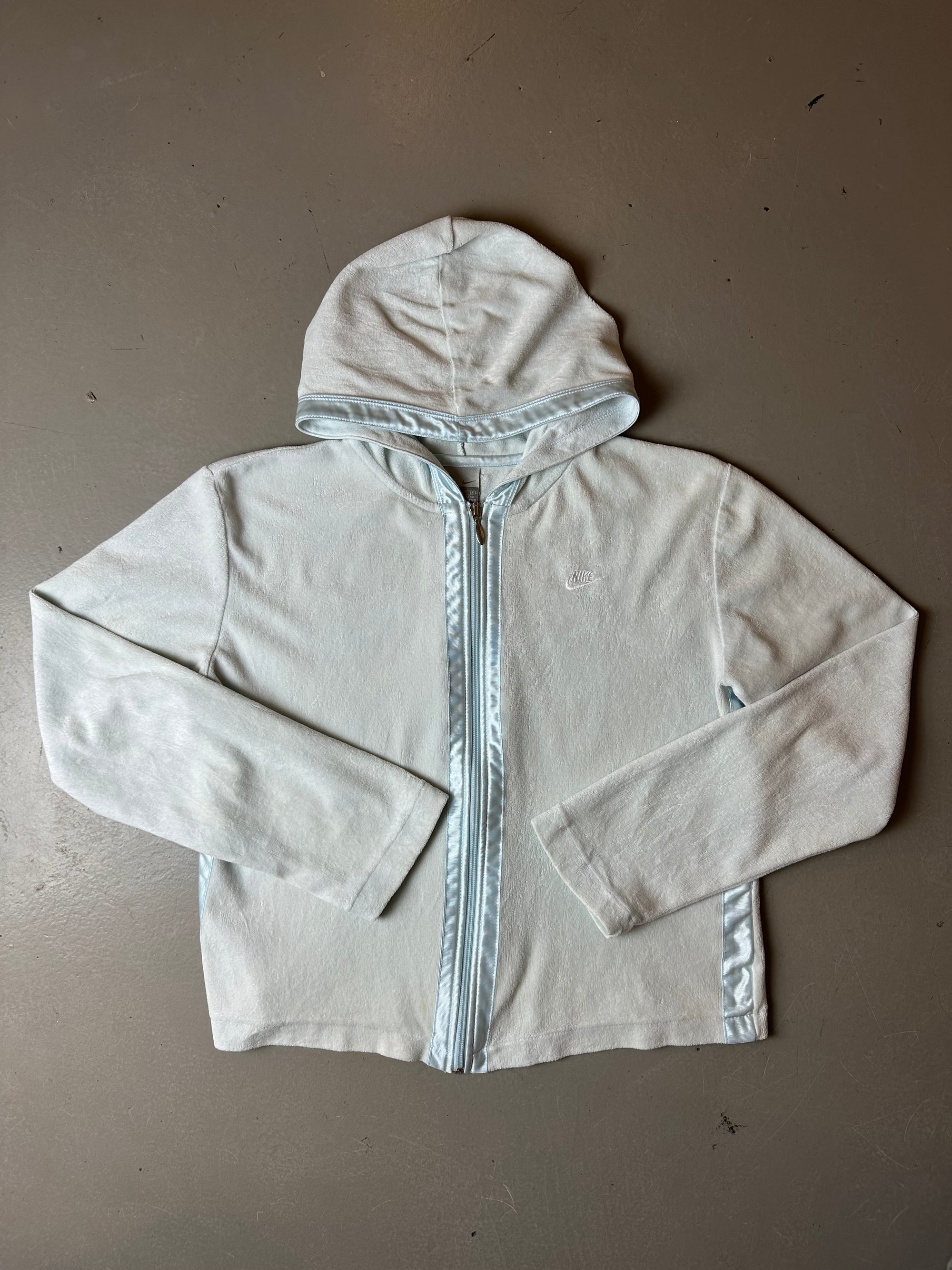 Vintage Babyblue Nike Zip-Hoodie M