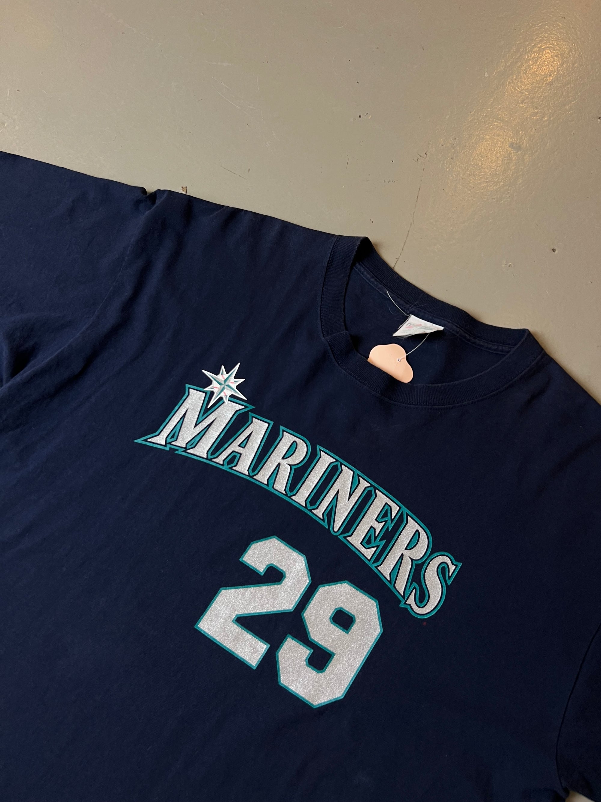 Vintage Blue Mariners Shirt XXL