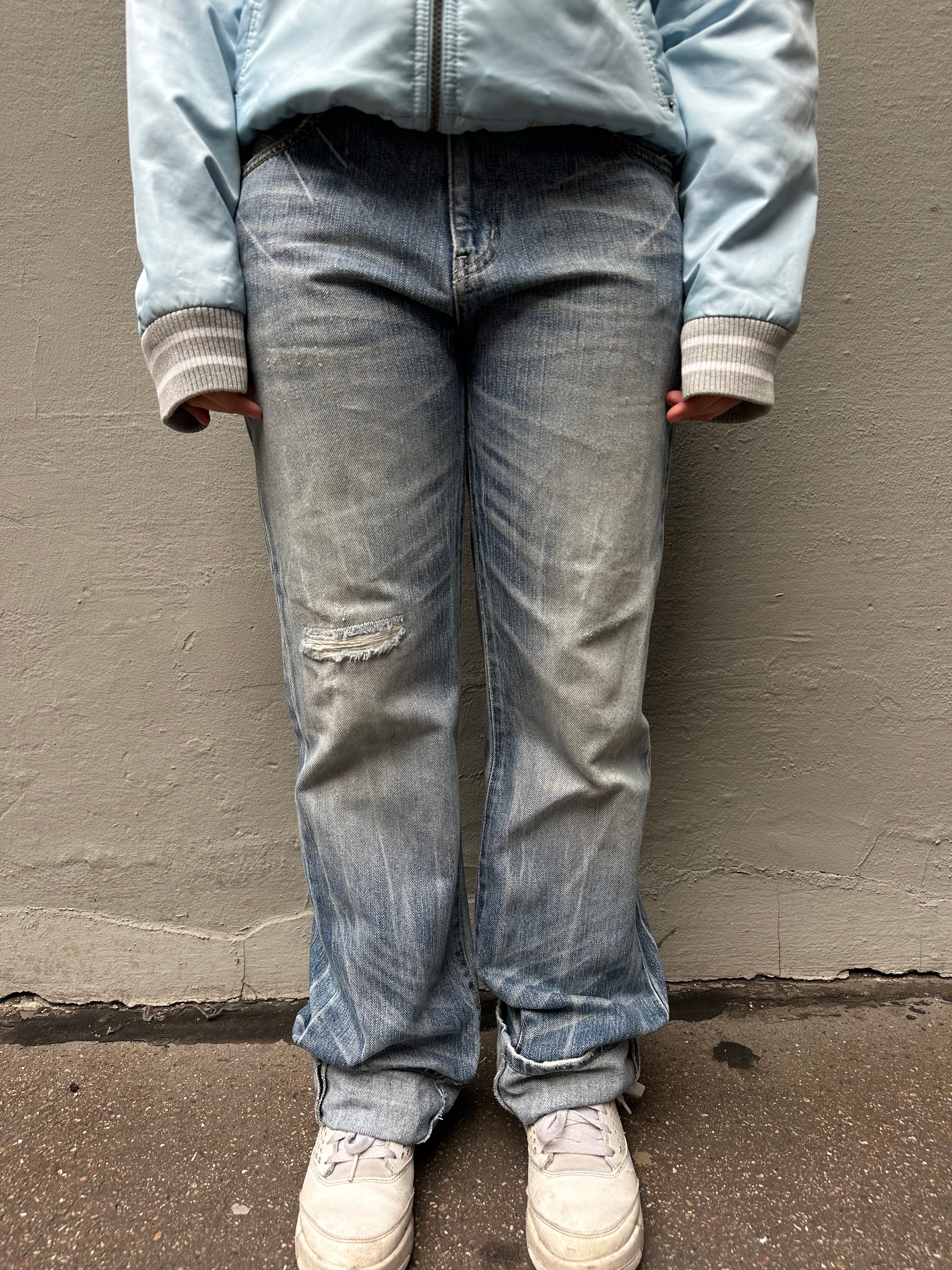 Vintage Big Train Washed Denim S/M