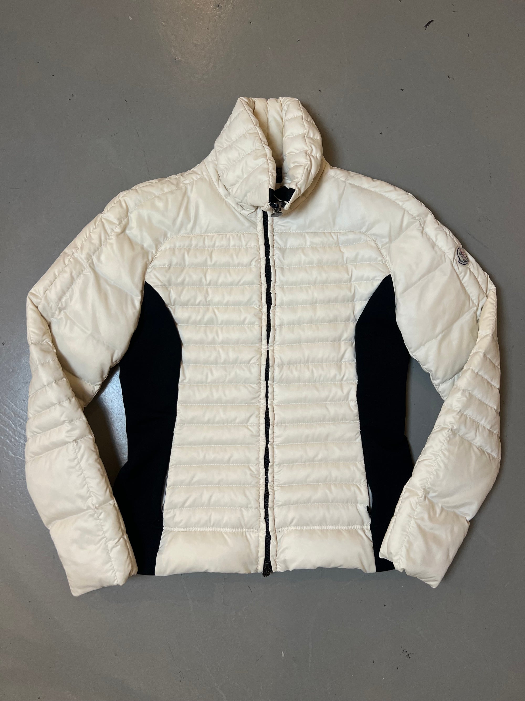 Vintage Moncler White Down Jacket S