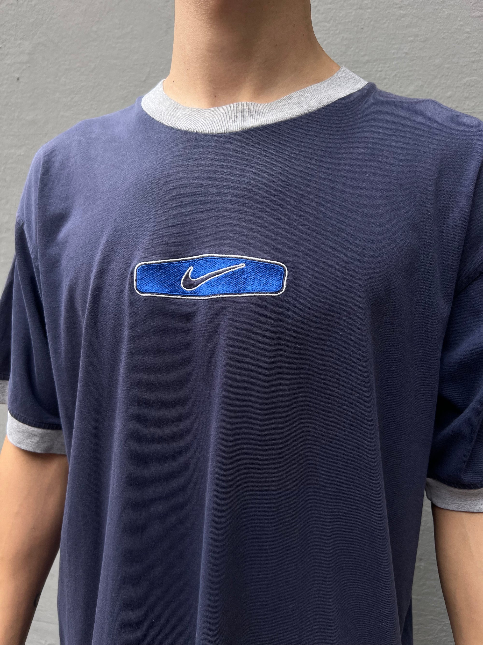 Vintage Blue Swoosh Tee L/XL