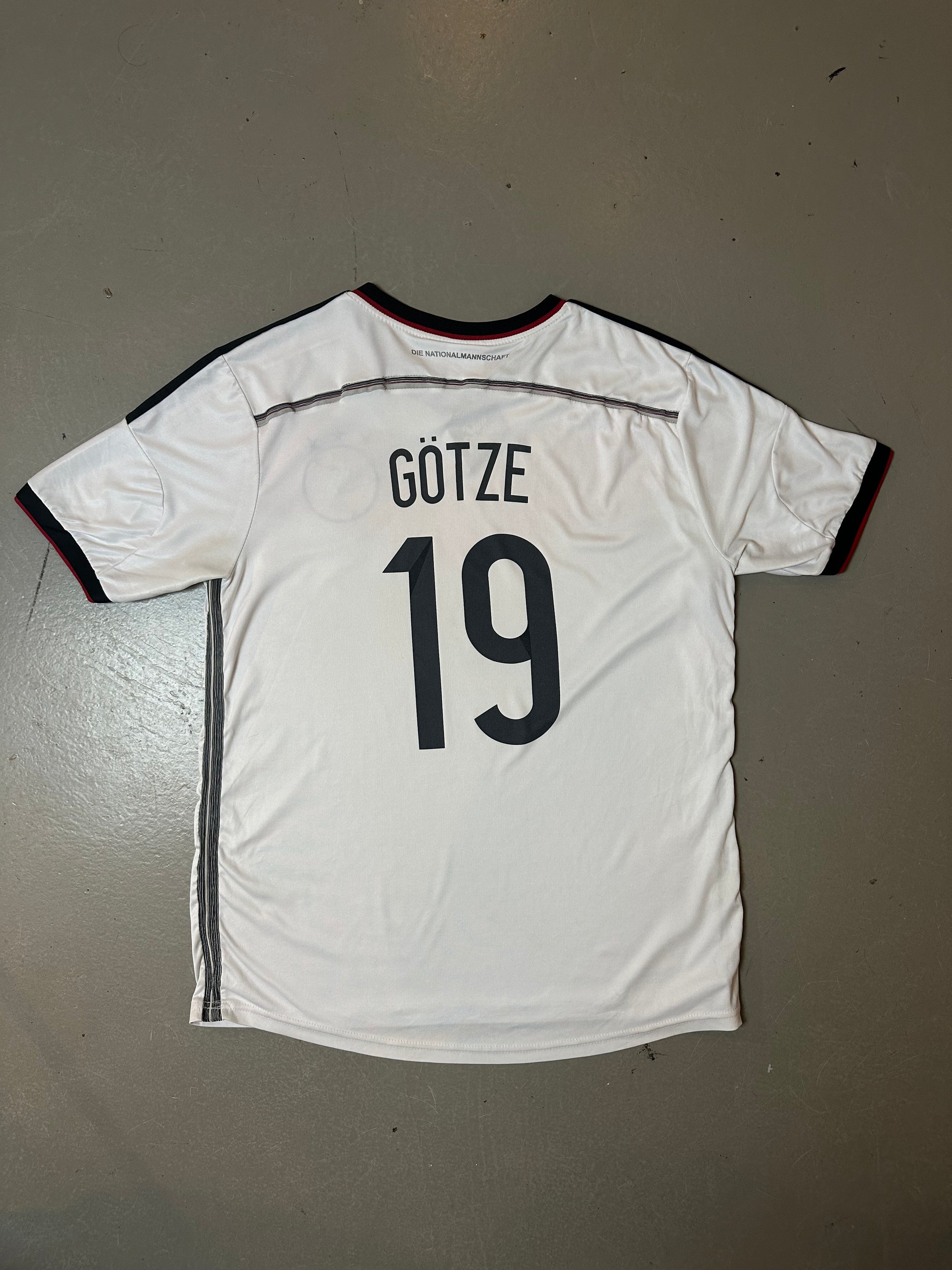 Vintage Adidas Germany Götze Jersey M/L