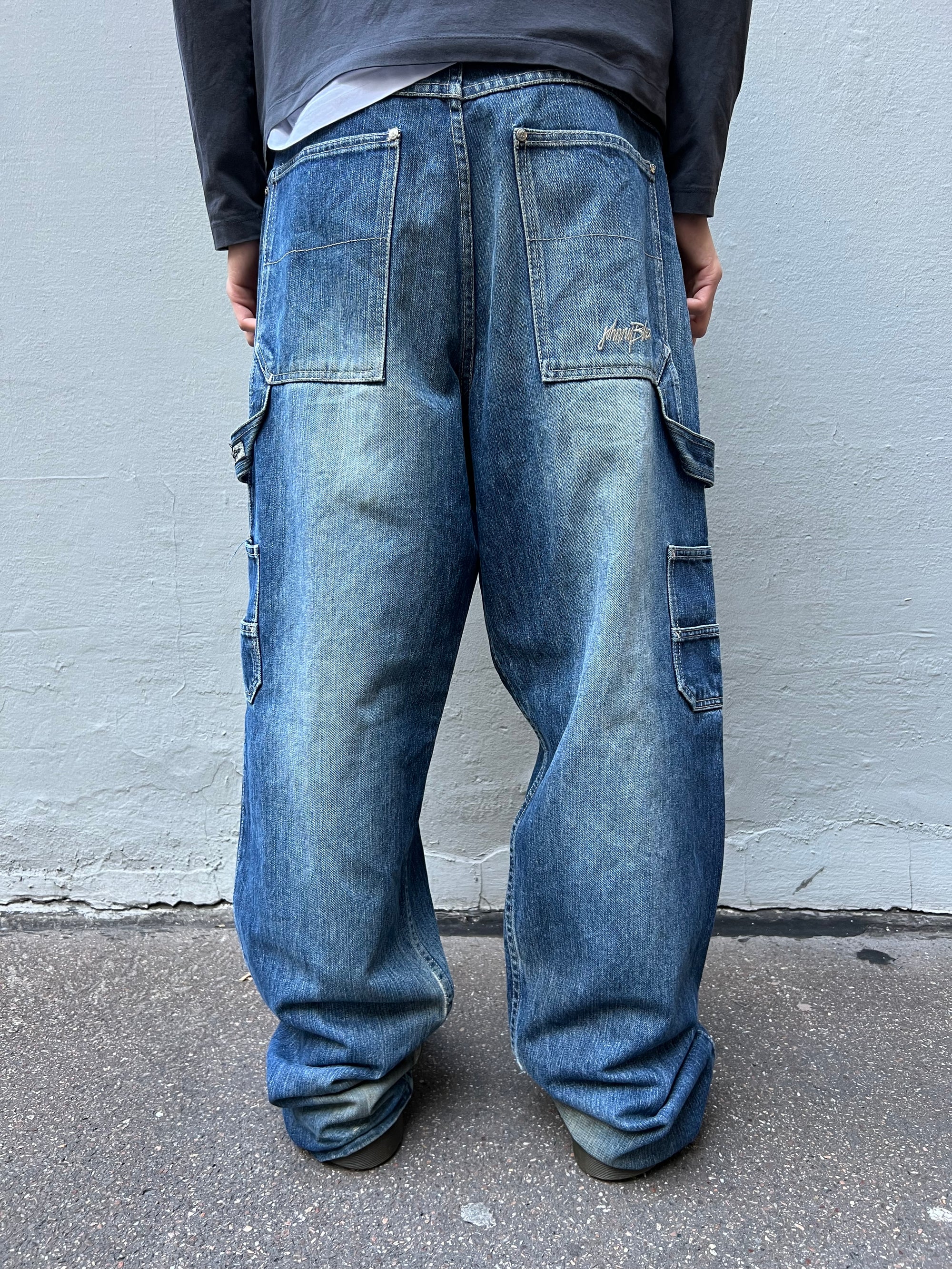 Vintage Blue Baggy Denim L/XL