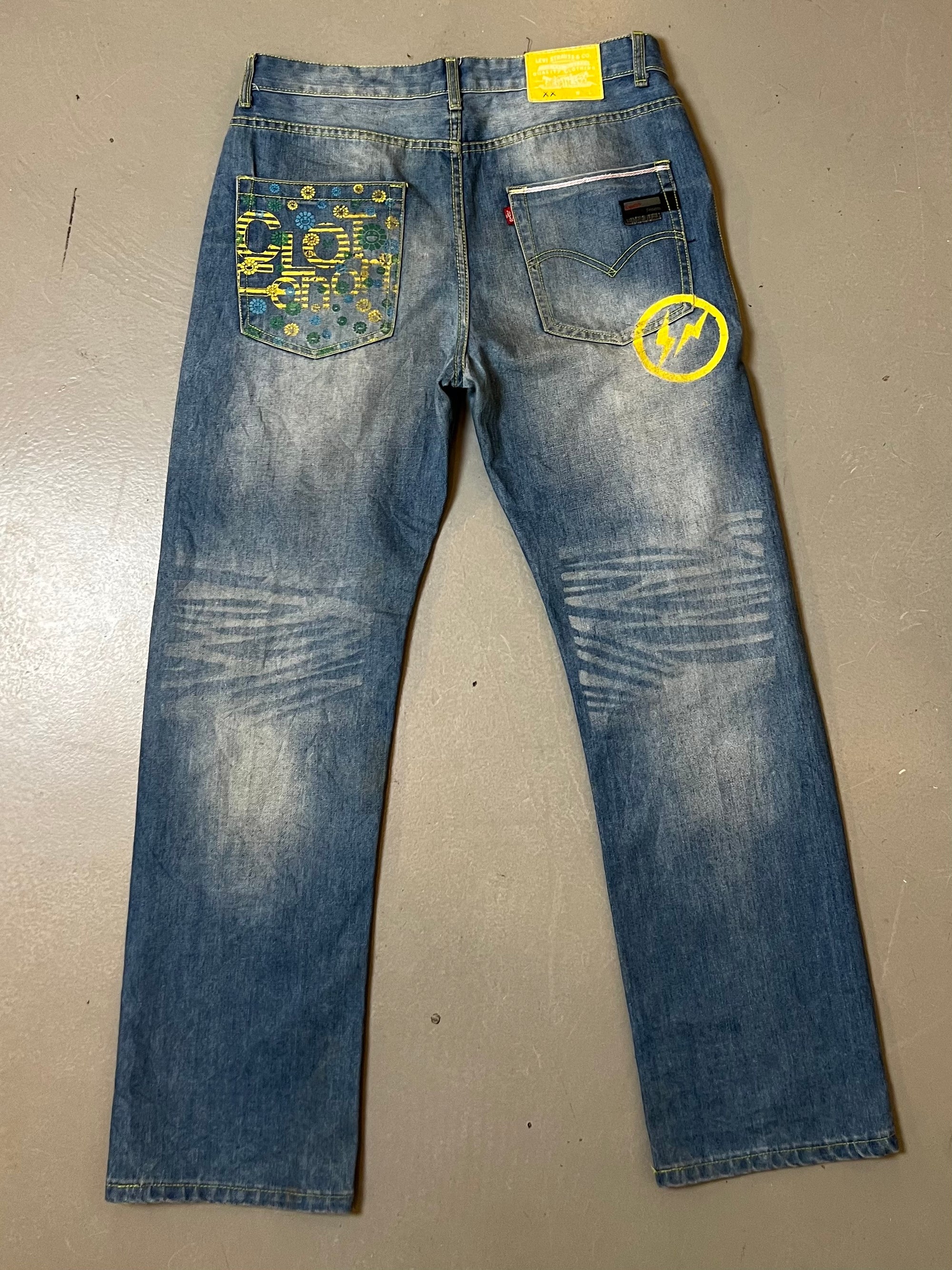 Vintage Levis Printed Denim M/L