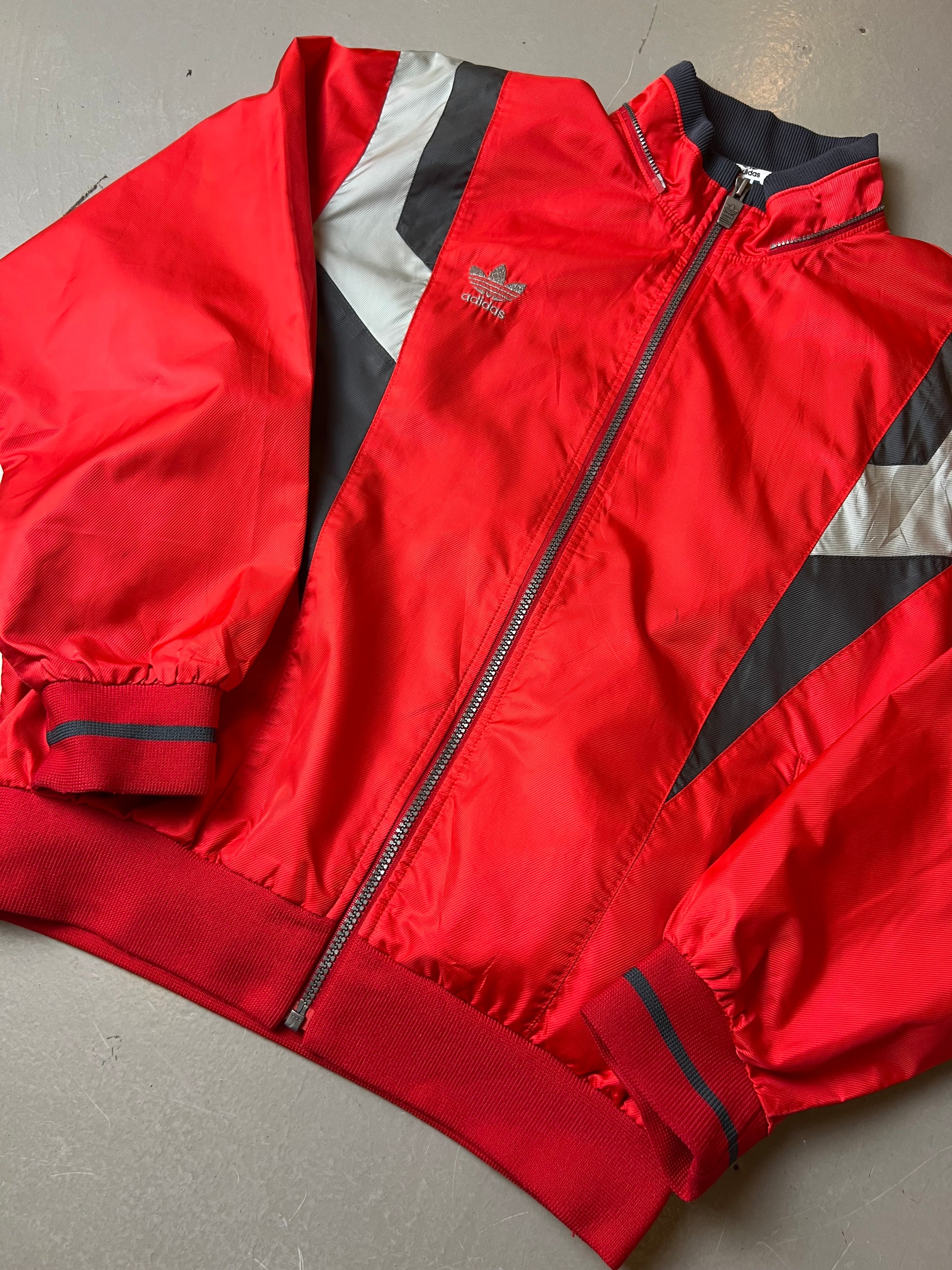 Vintage Red Adidas Trackjacket M/L