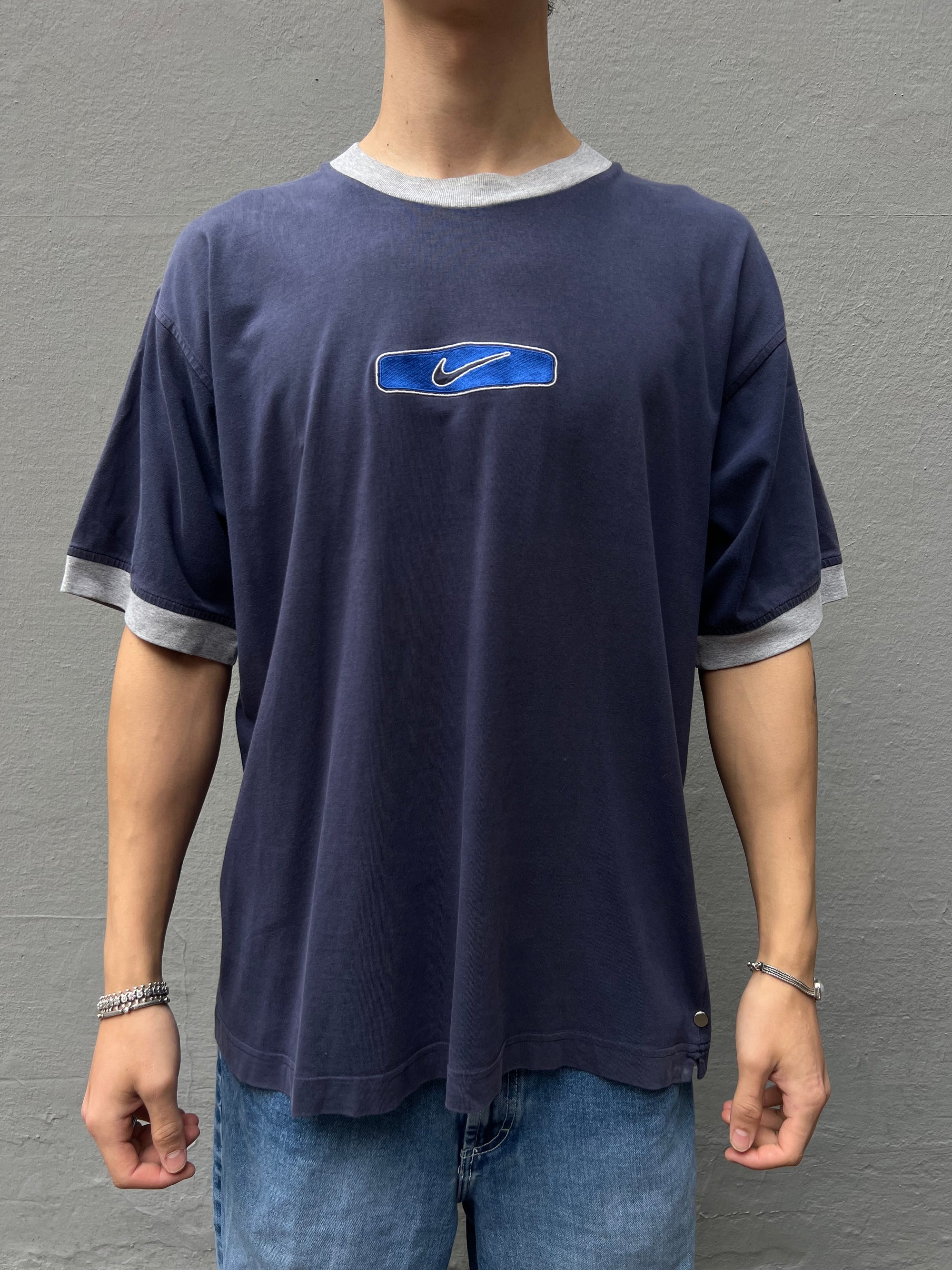 Vintage Blue Swoosh Tee L/XL