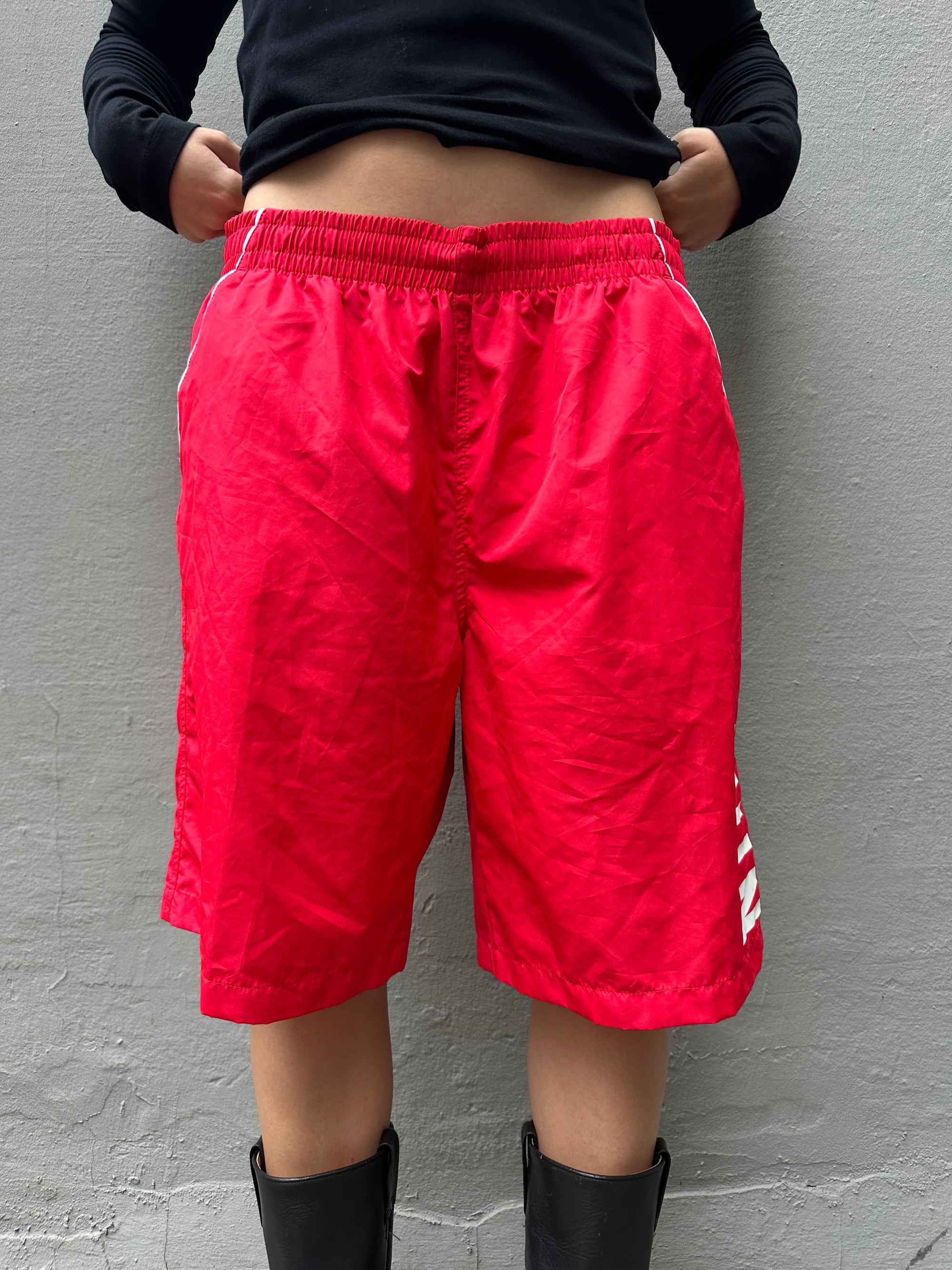 Vintage Nike Red Swim Shorts M-XL