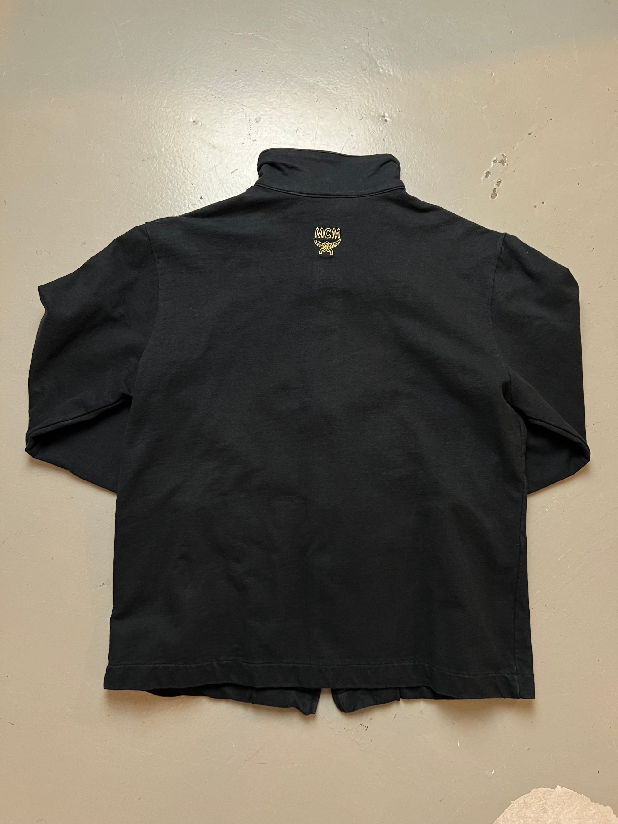 Vintage Black MCM Trackjacket M