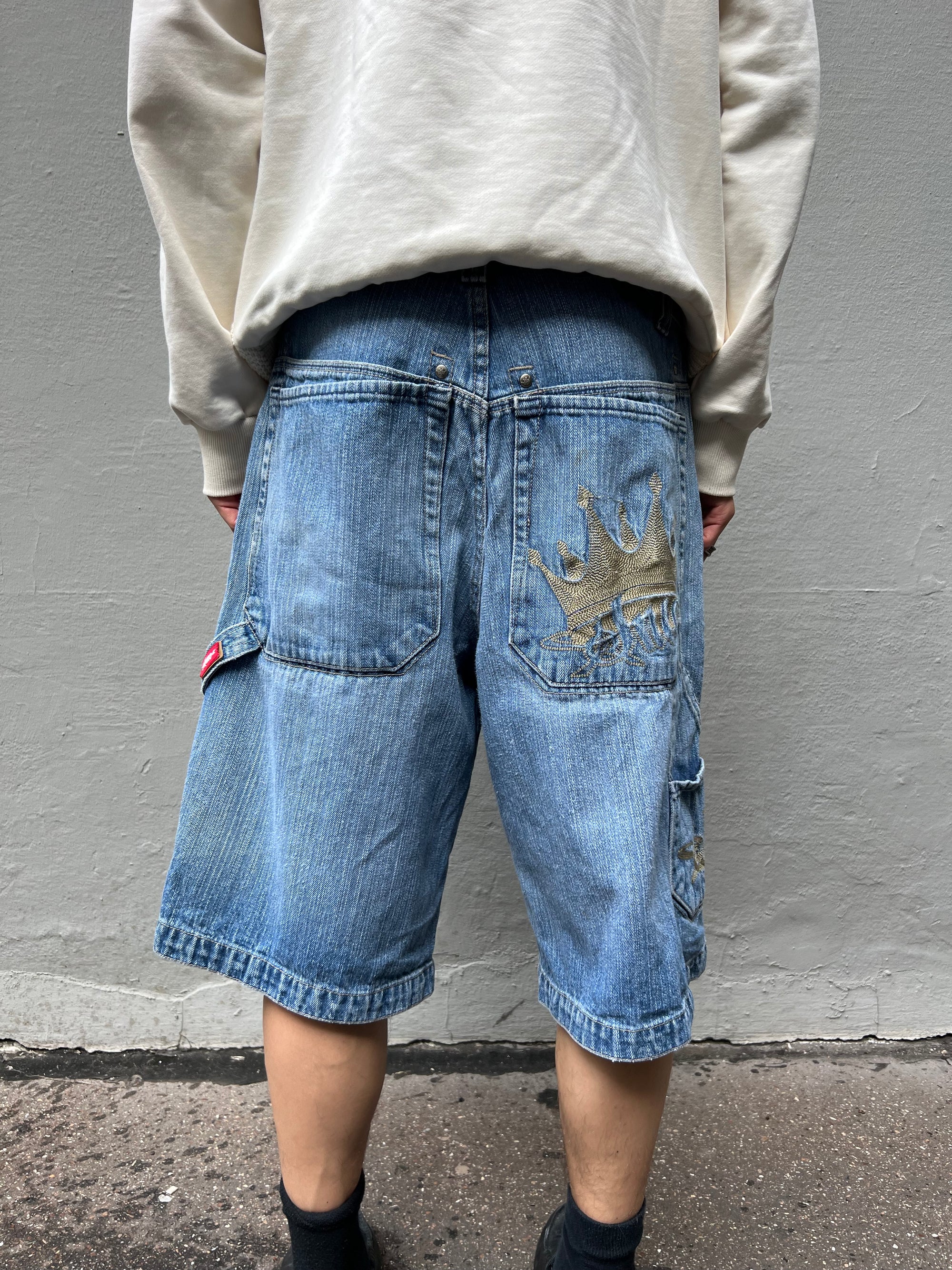 Vintage JNCO Baggy Denim Jorts M