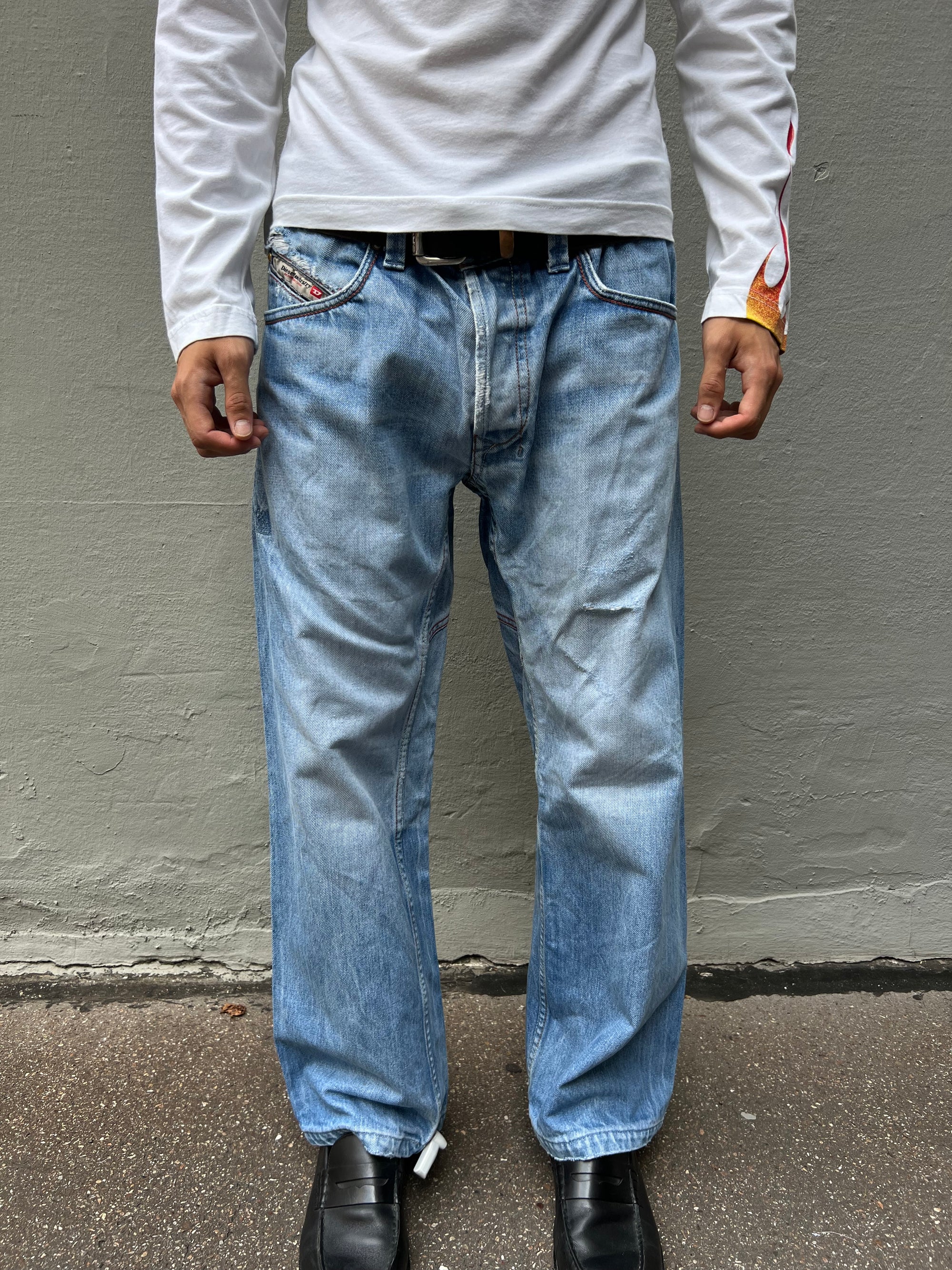 Vintage Diesel Light Wash Denim S/M