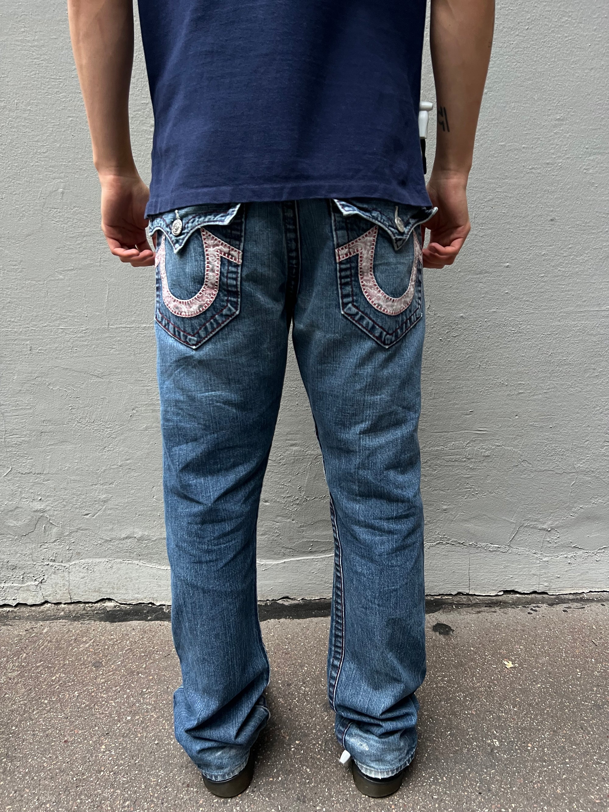 Vintage True Religion Straight Leg Denim M