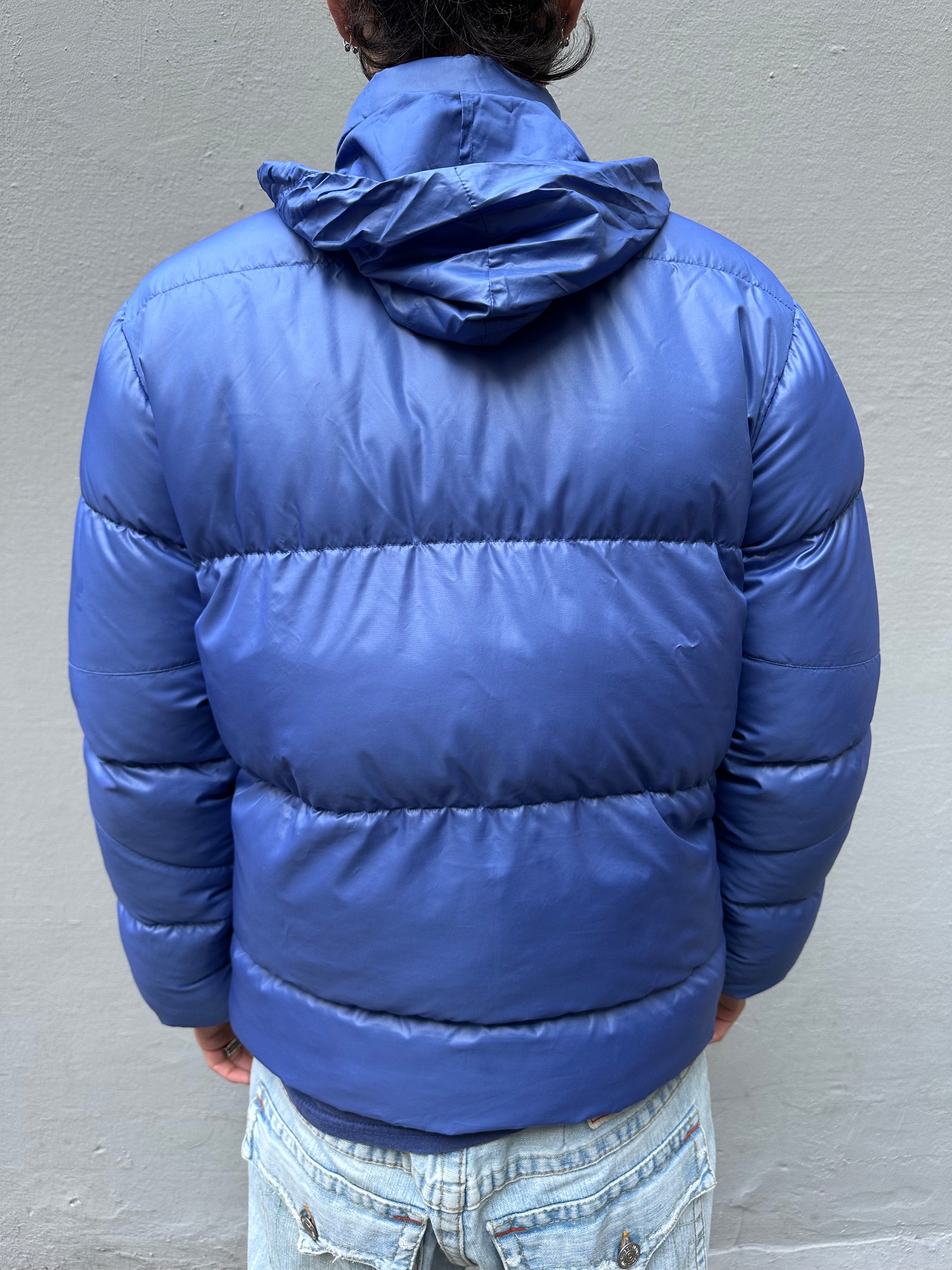 Blue Nike Puffer Jacket