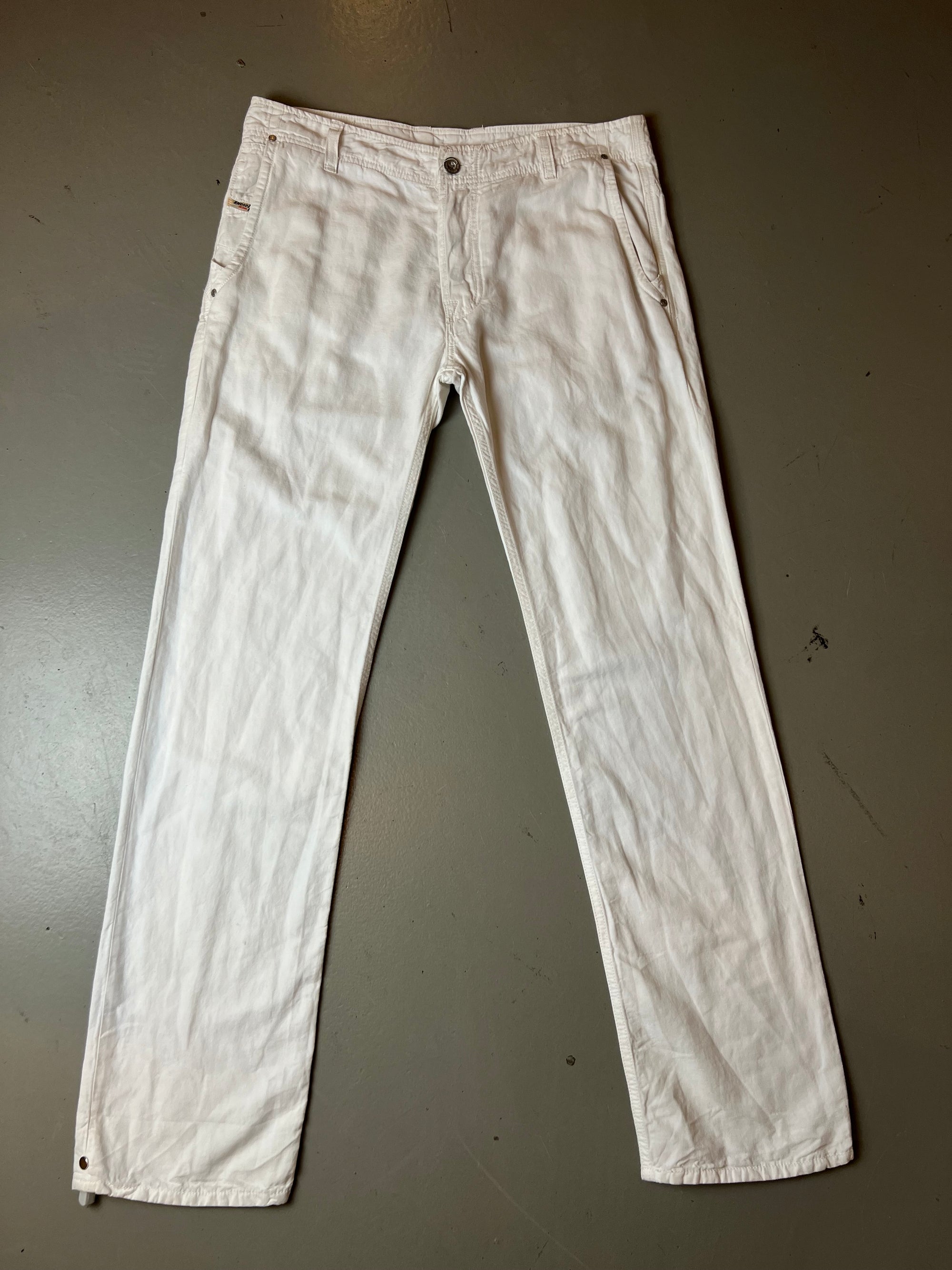 Vintage White Diesel Denim Pants M/L