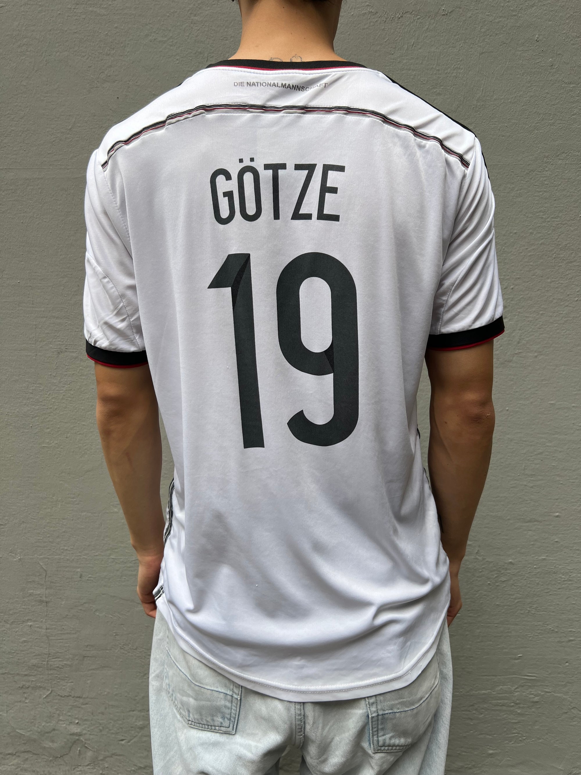 Vintage Adidas Germany Götze Jersey M/L