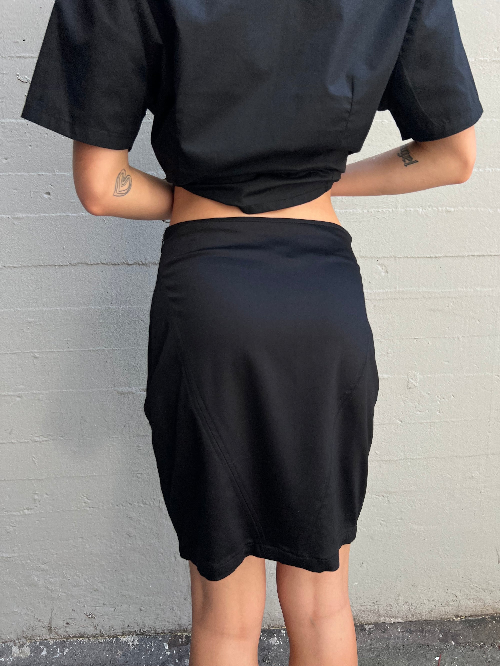 Vintage Versus Gianni Versace Black Skirt XS