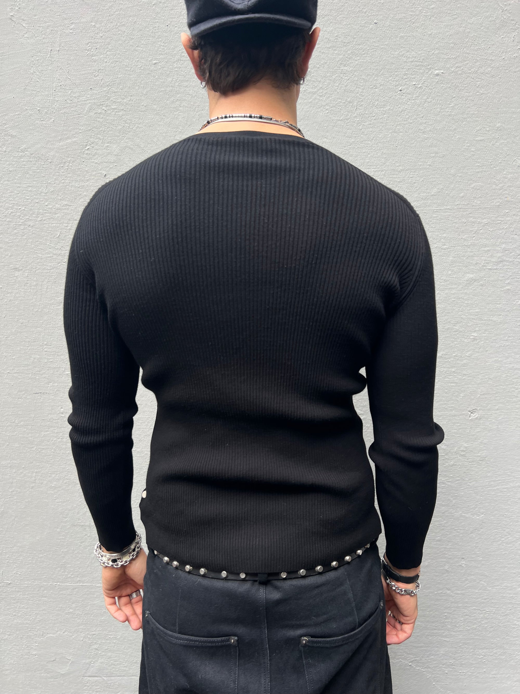 Vintage Prada Black Knit Sweater M/L