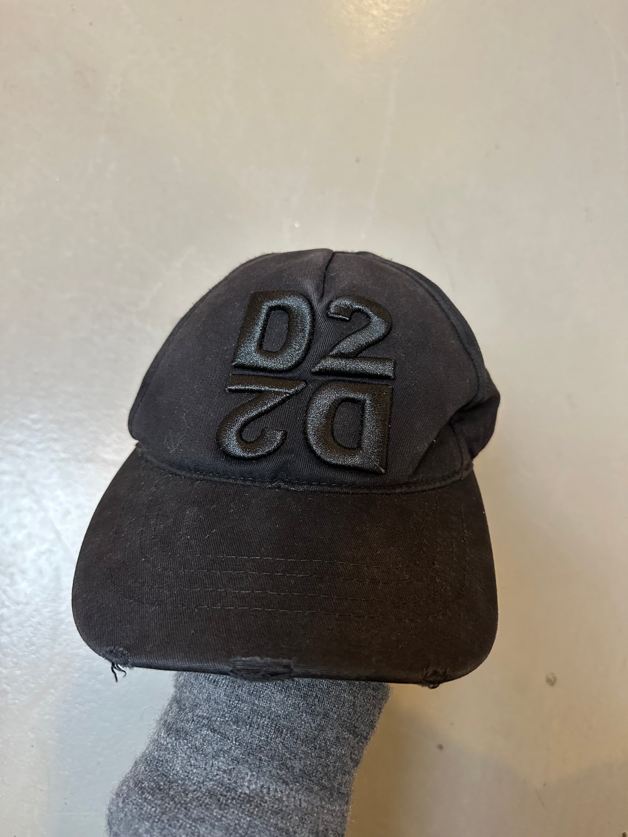 Vintage Black Dsquared Cap