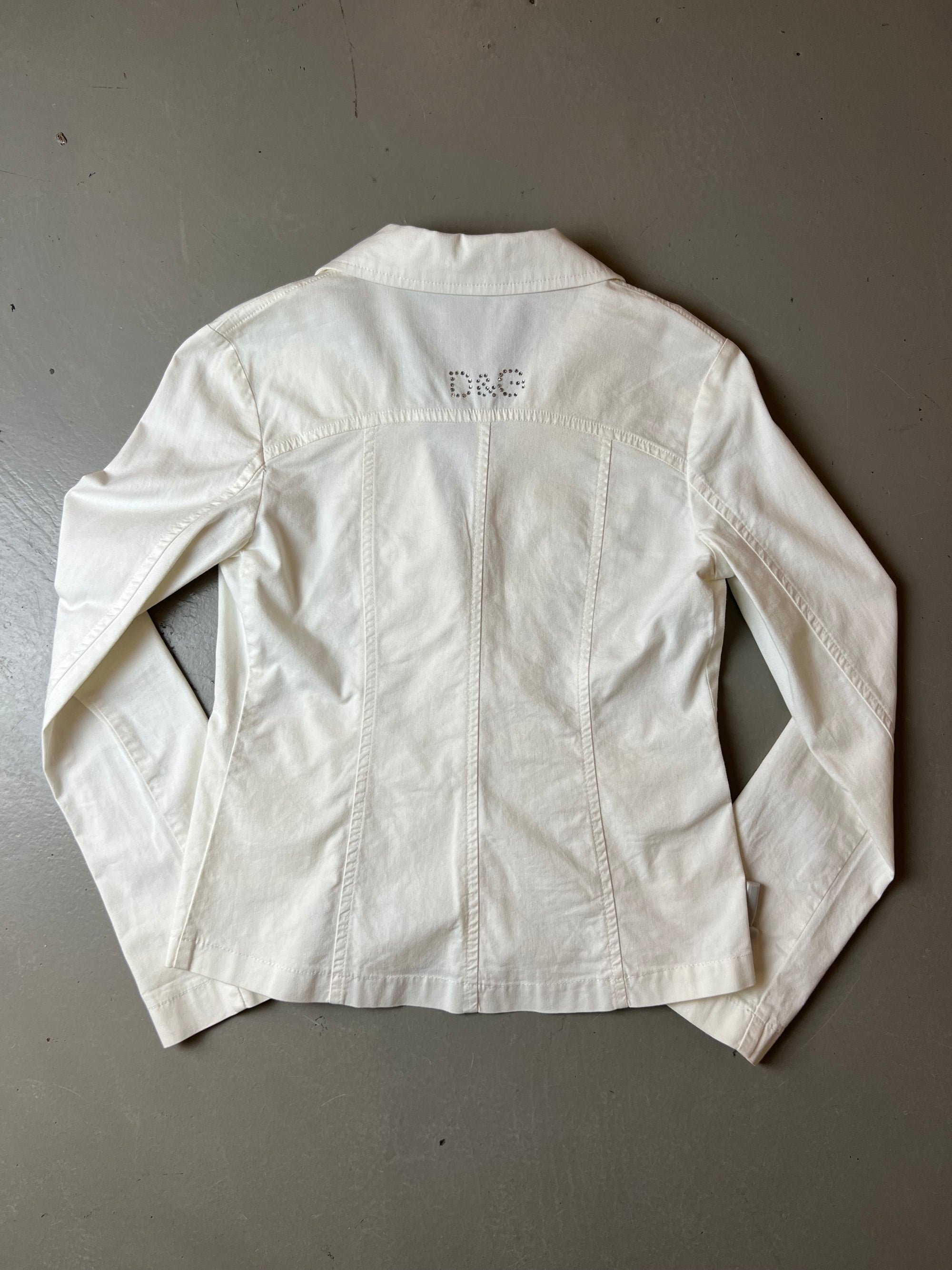 Vintage Dolce&Gabbana White Light Jacket M