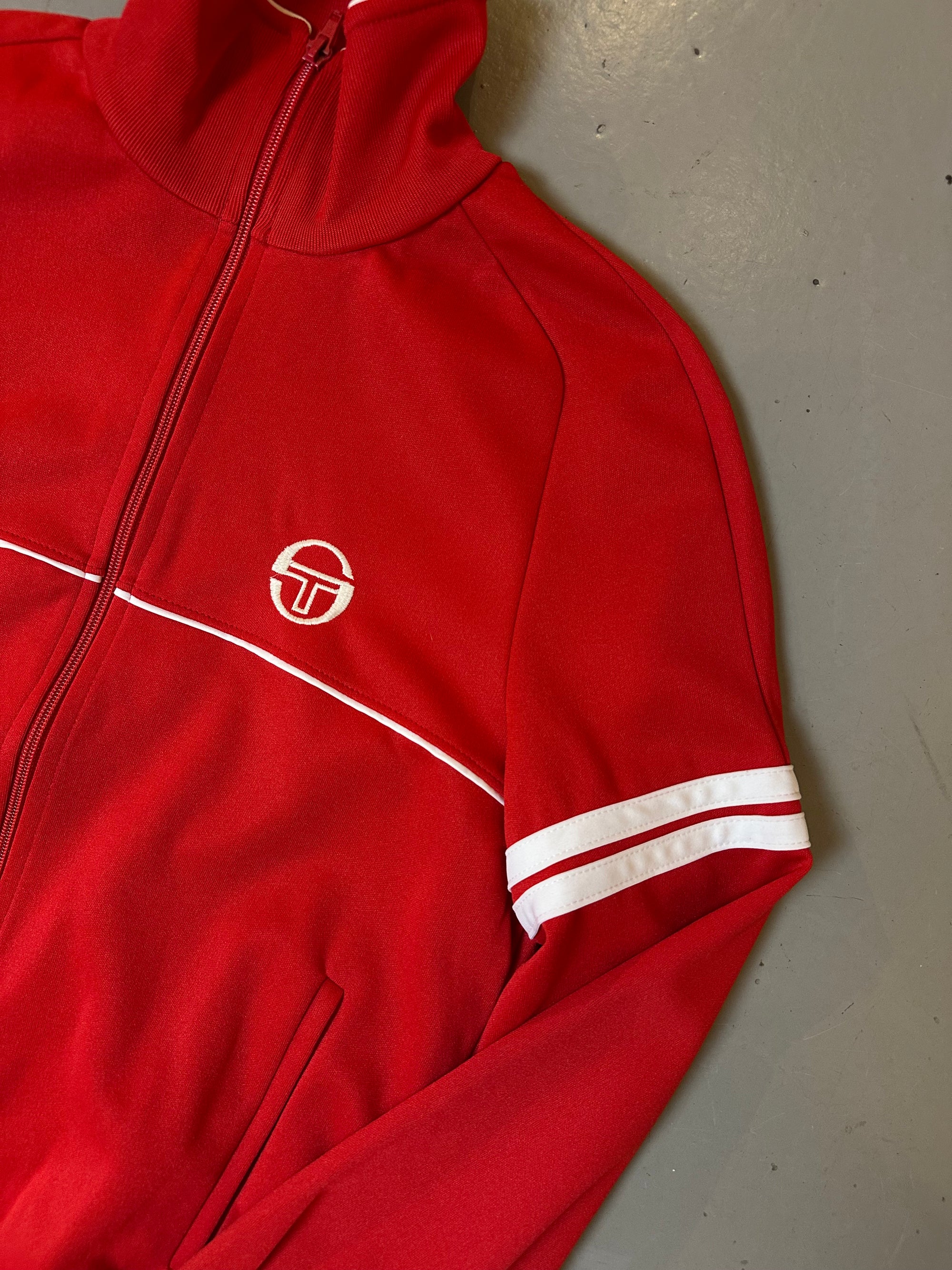 Vintage Red/White Sergio Tacchini Tracksuit XS/S