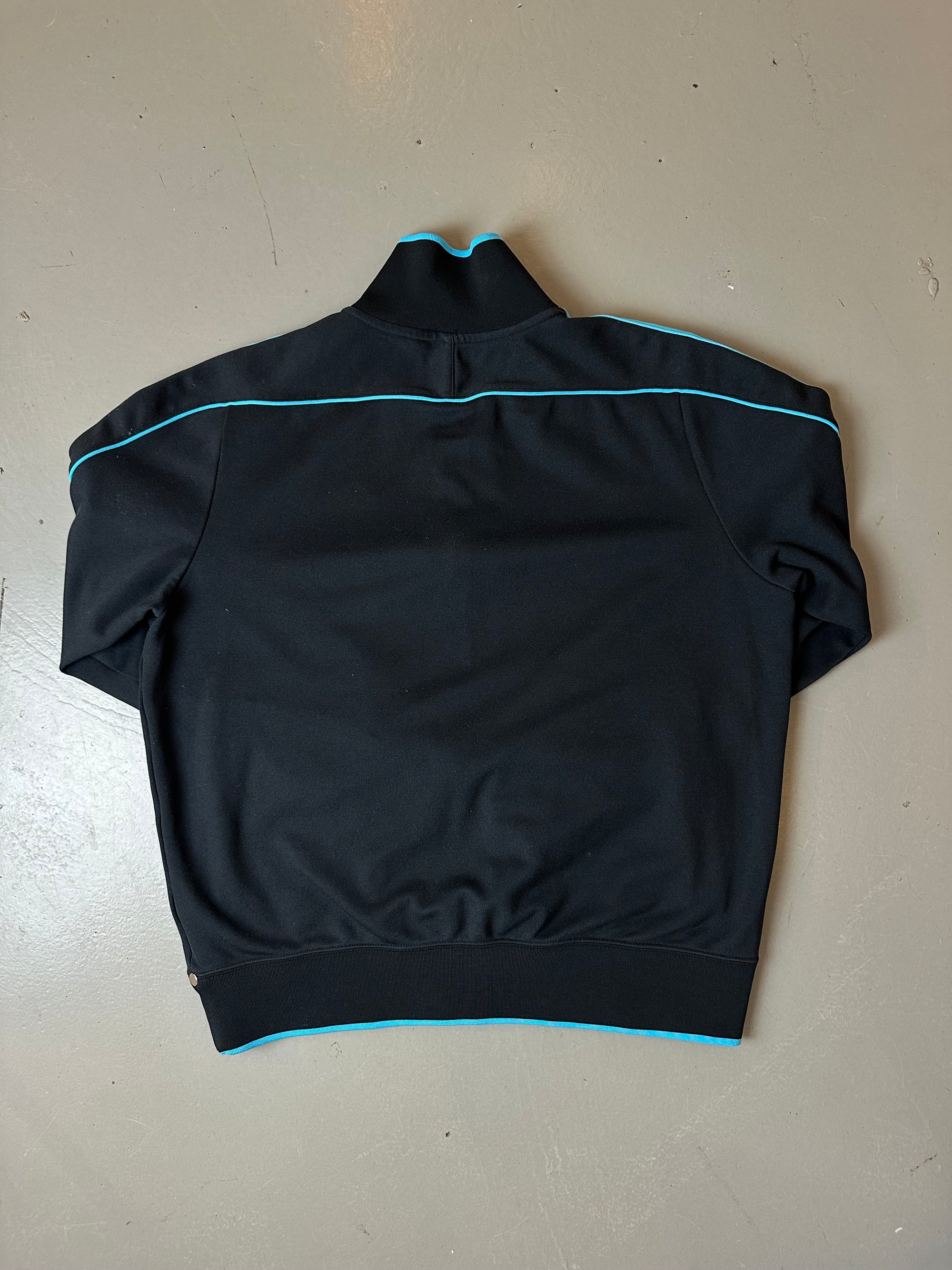 Vintage Black/Turquoise Nike Trackjacket M/L