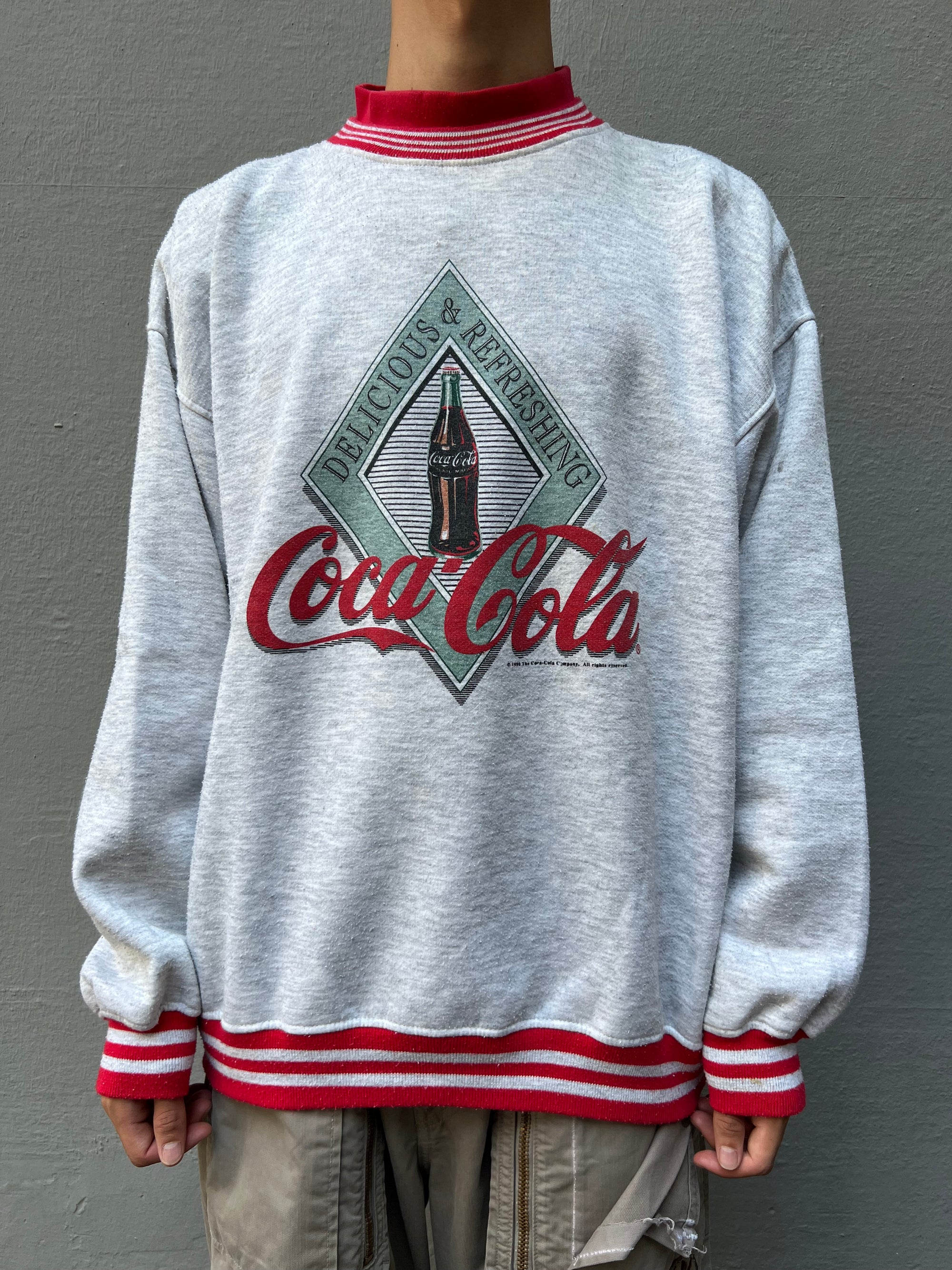 Vintage Coca Cola Printed Sweater XL