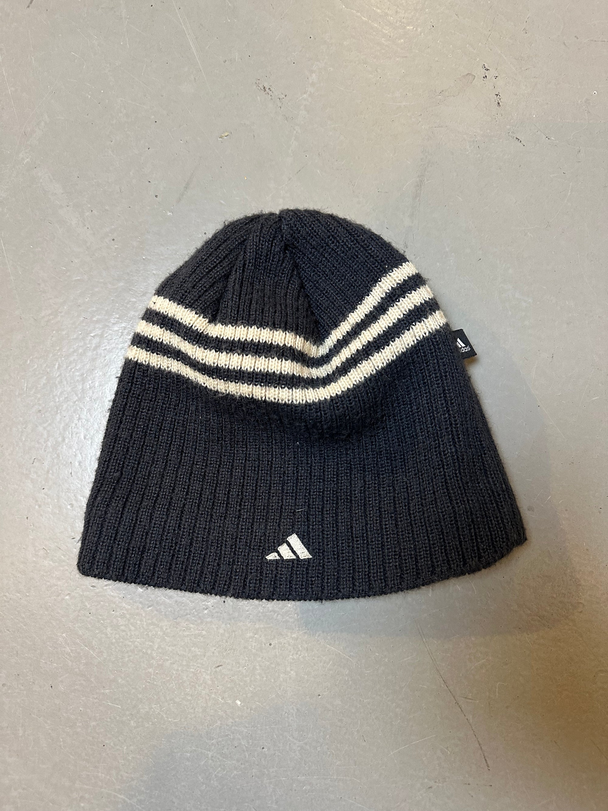 Vintage Adidas Striped Beanie