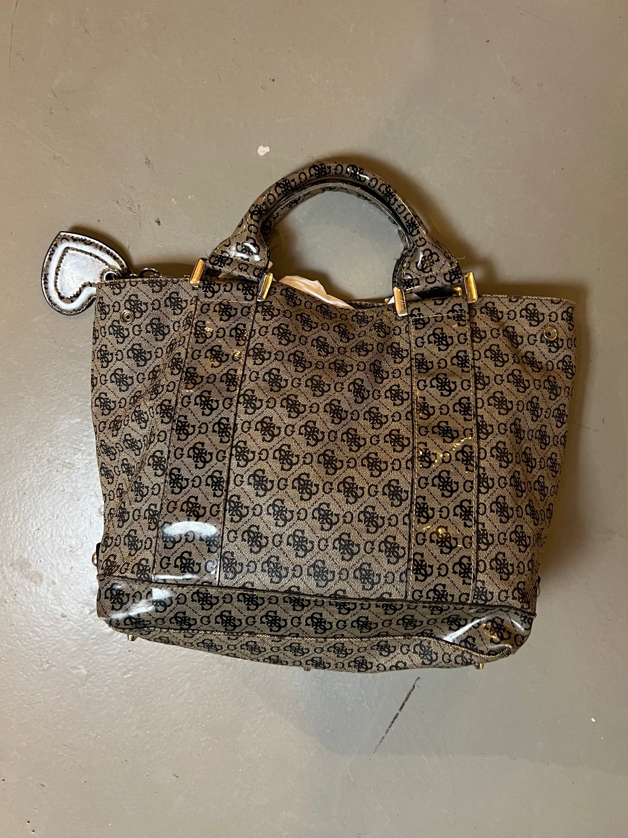 Vintage Brown Guess Bag