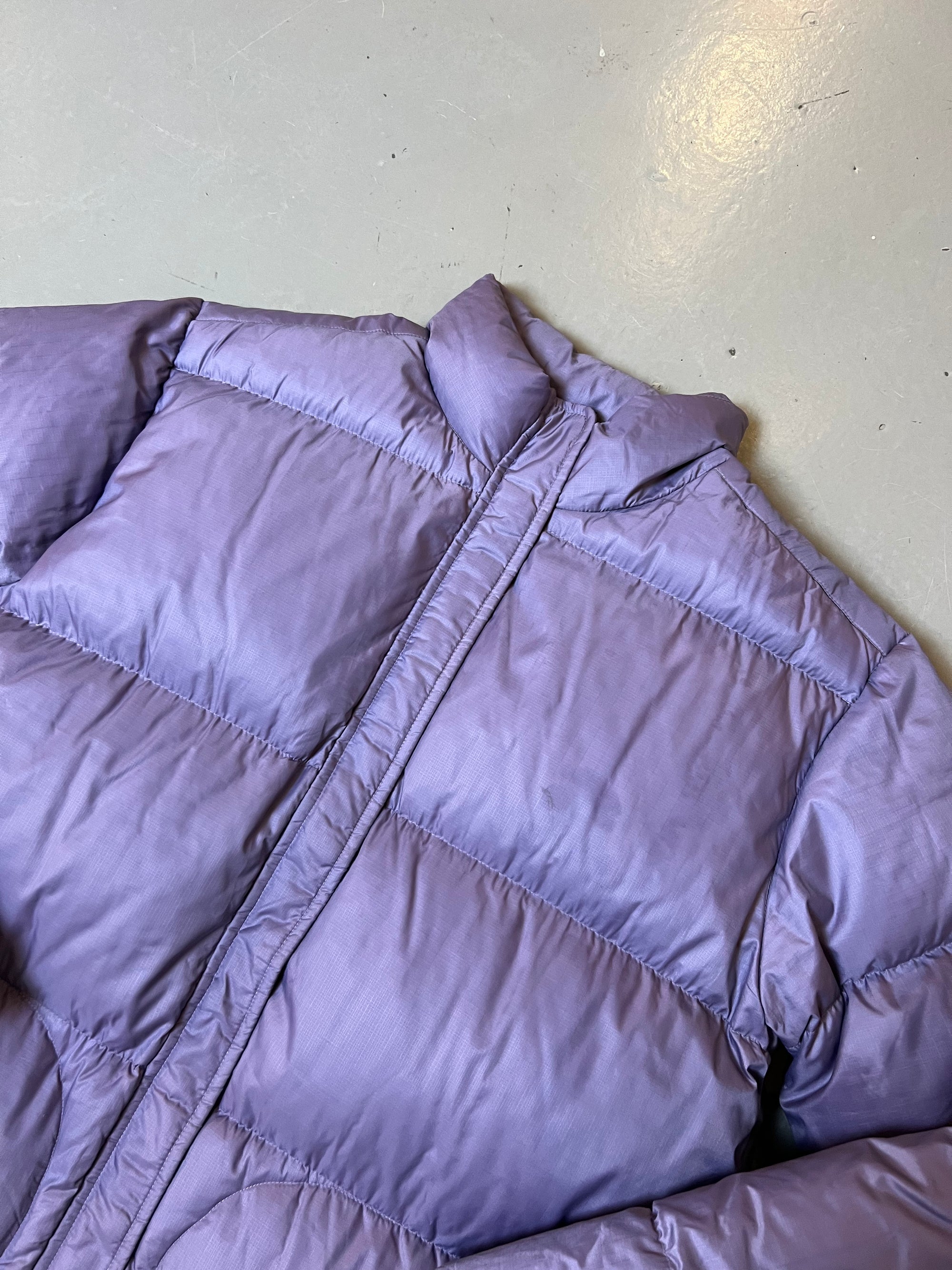 Vintage Purple Nike Puffer Jacket L/XL