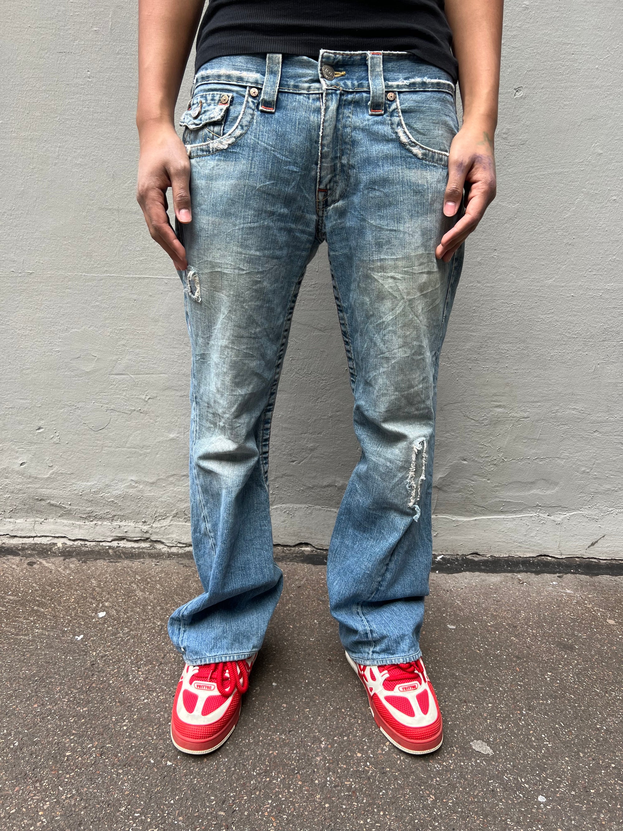 Vintage True Religion Stitched Denim M/L