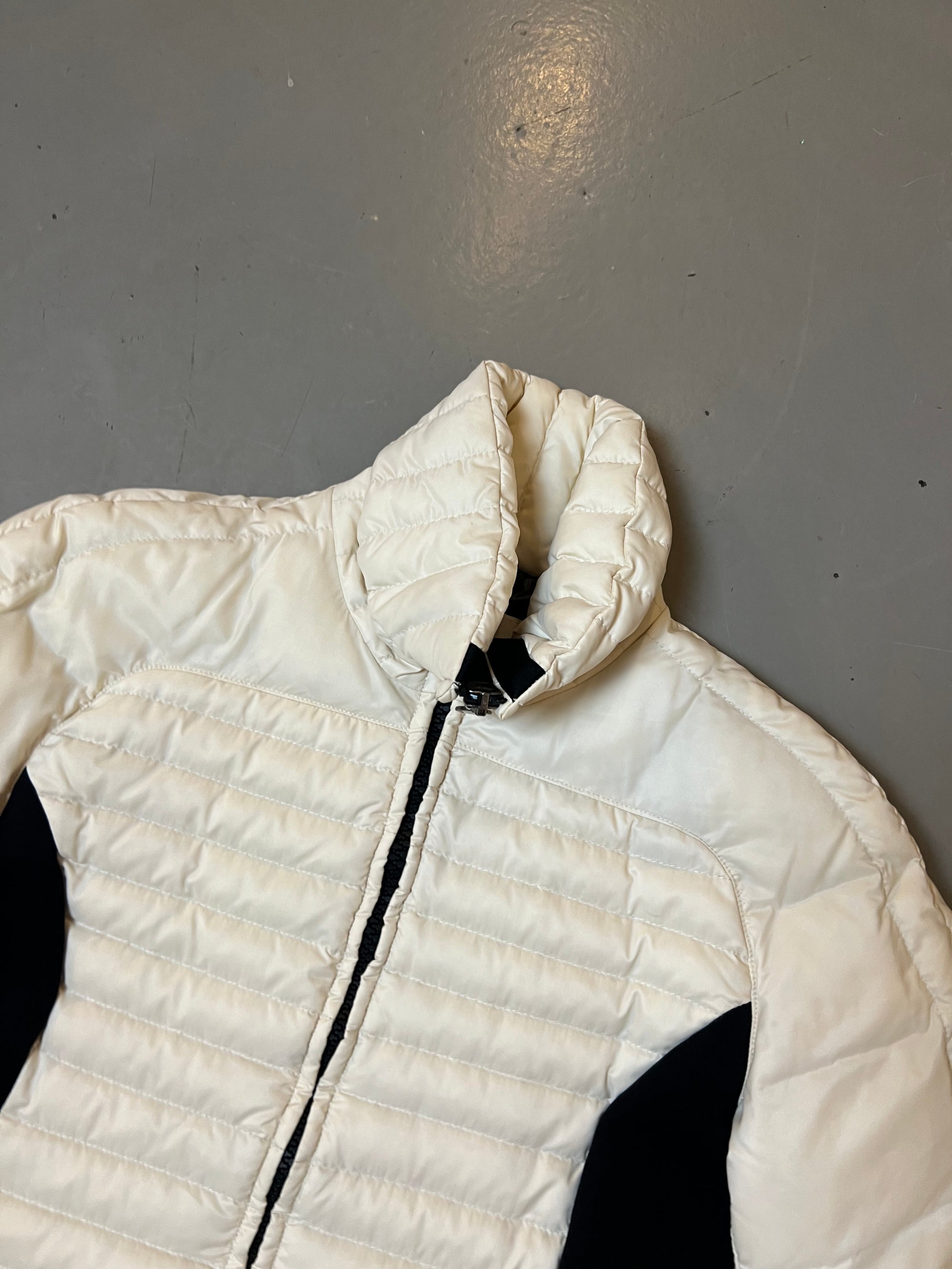 Vintage Moncler White Down Jacket S