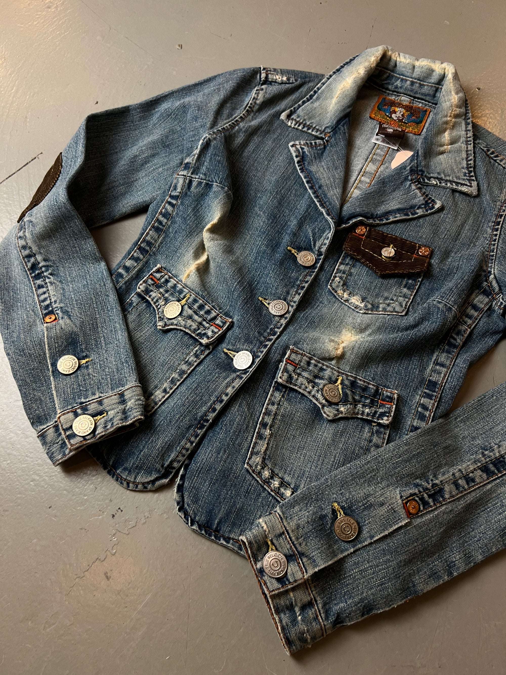 Vintage True Religion Denim Jacket XS