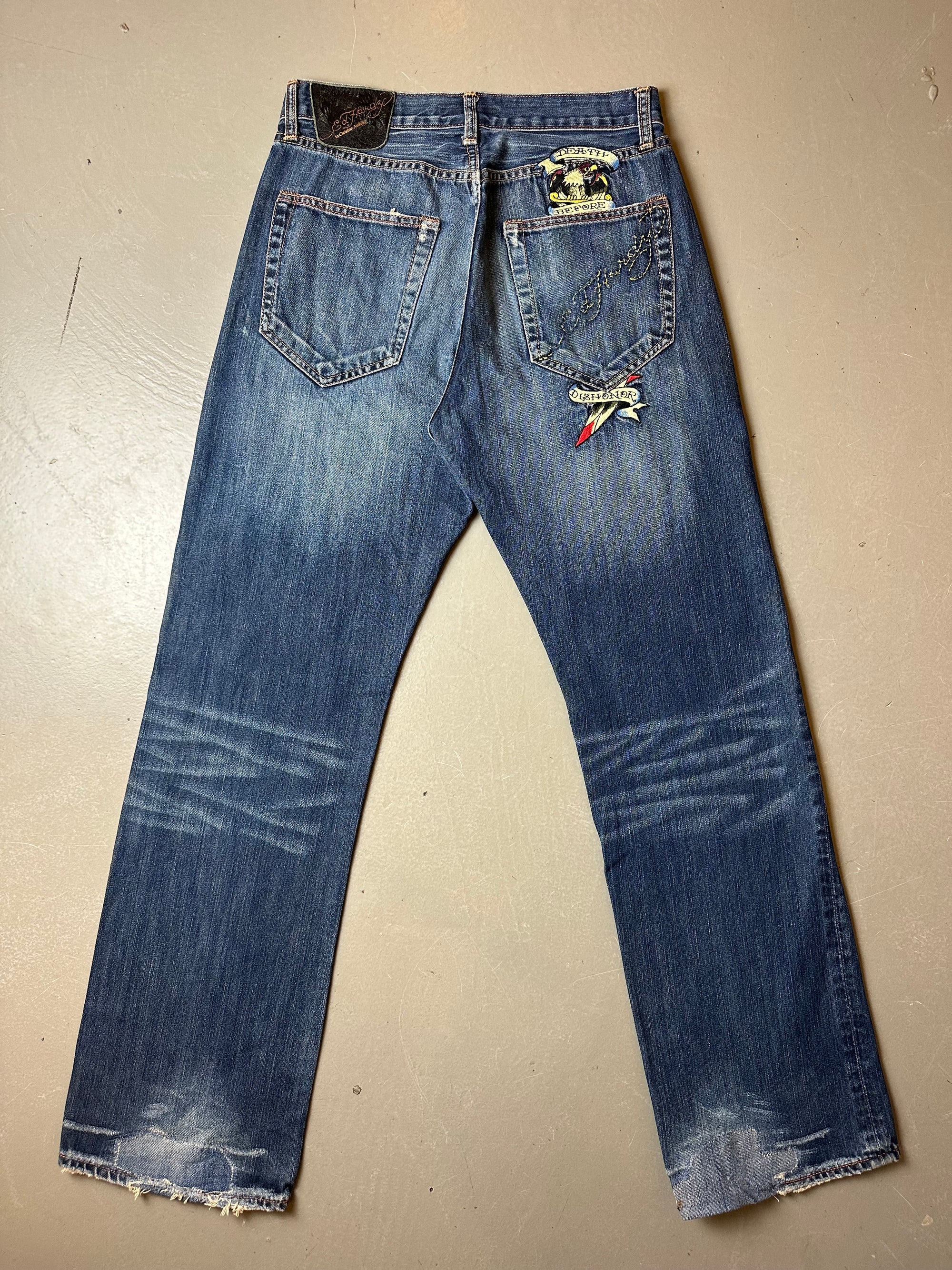 Vintage Ed Hardy Denim M/L