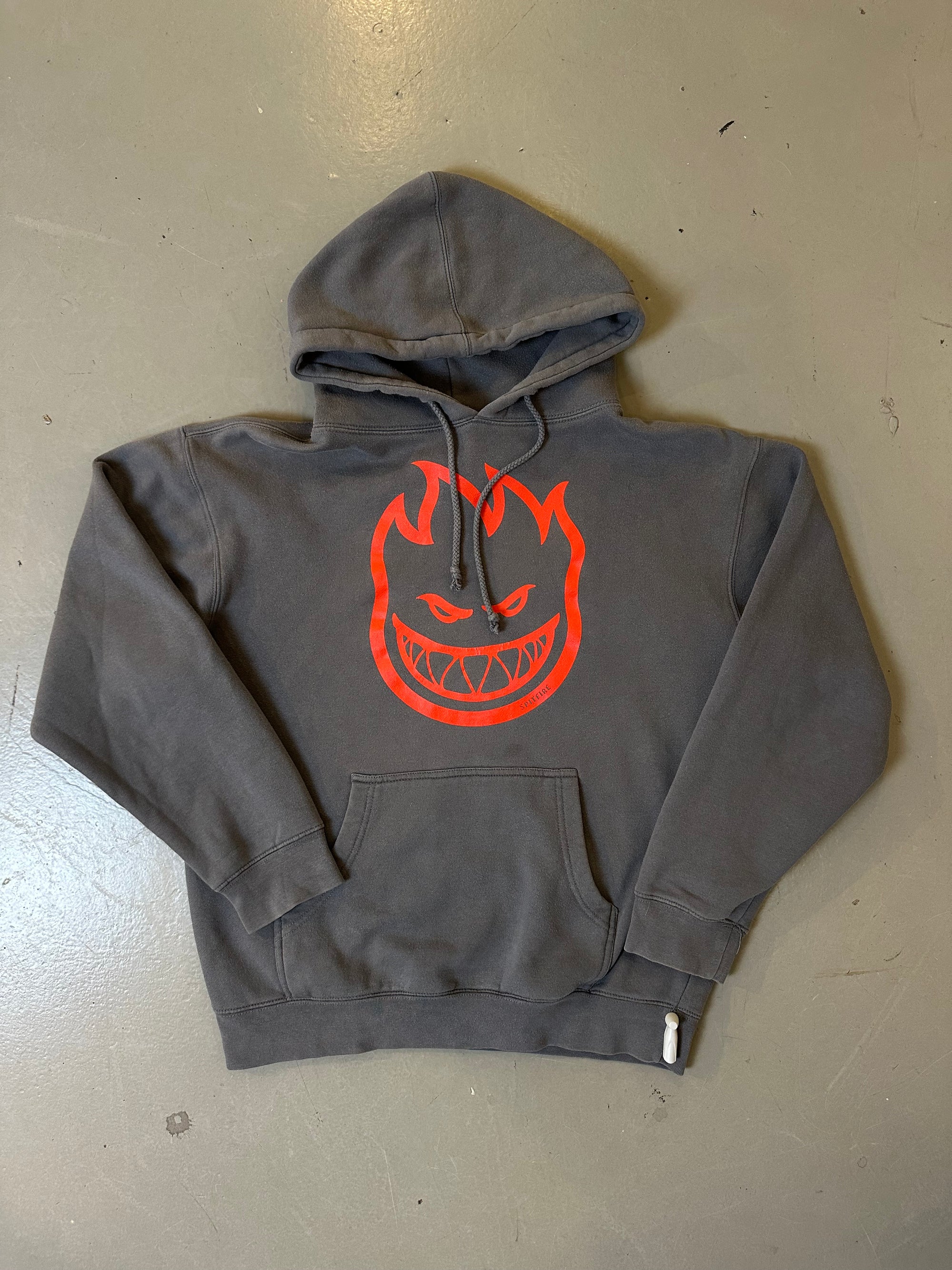 Vintage Grey Spitfire Hoodie M/L