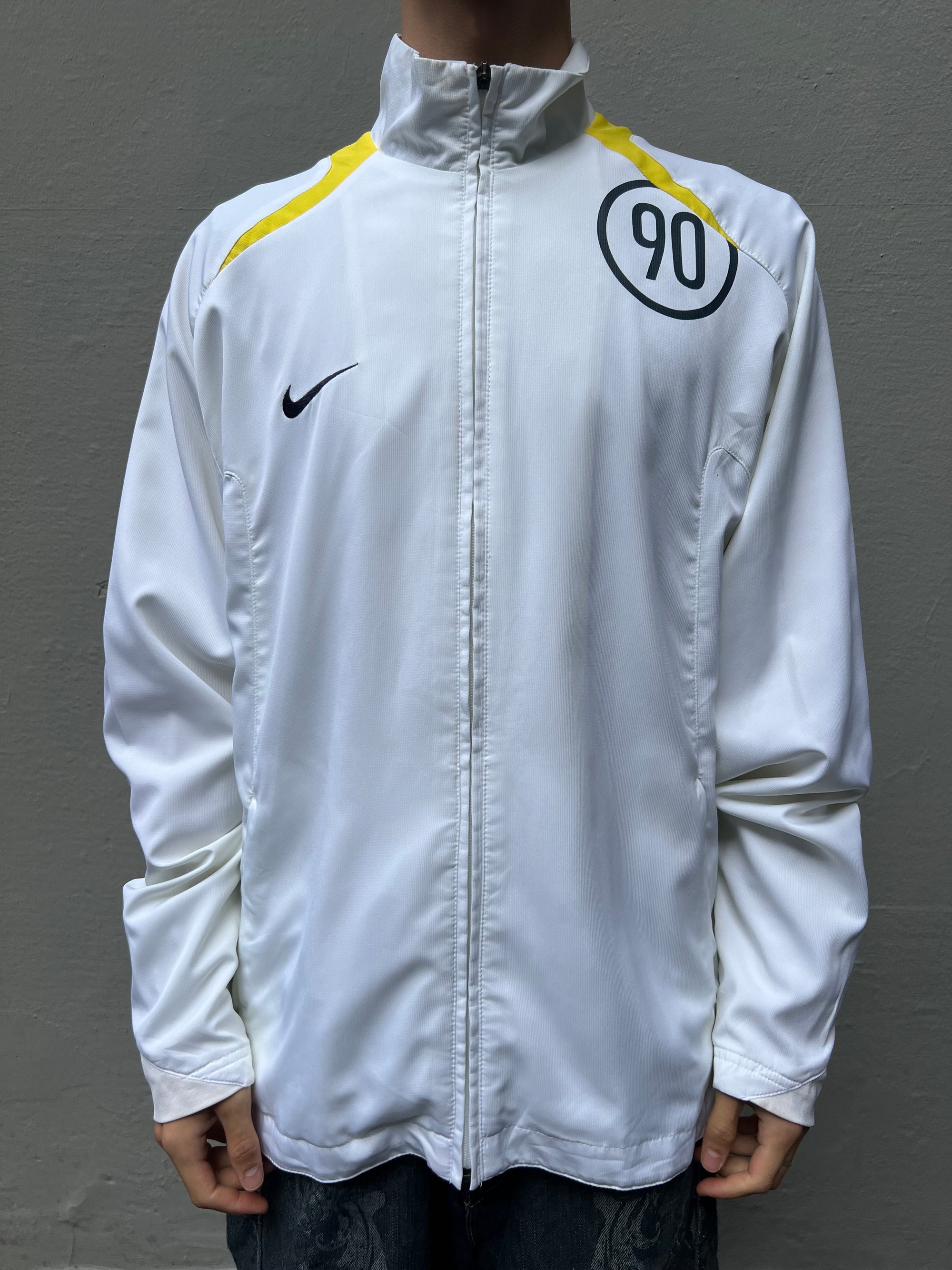 Vintage White Nike Trackjacket XL/XXL