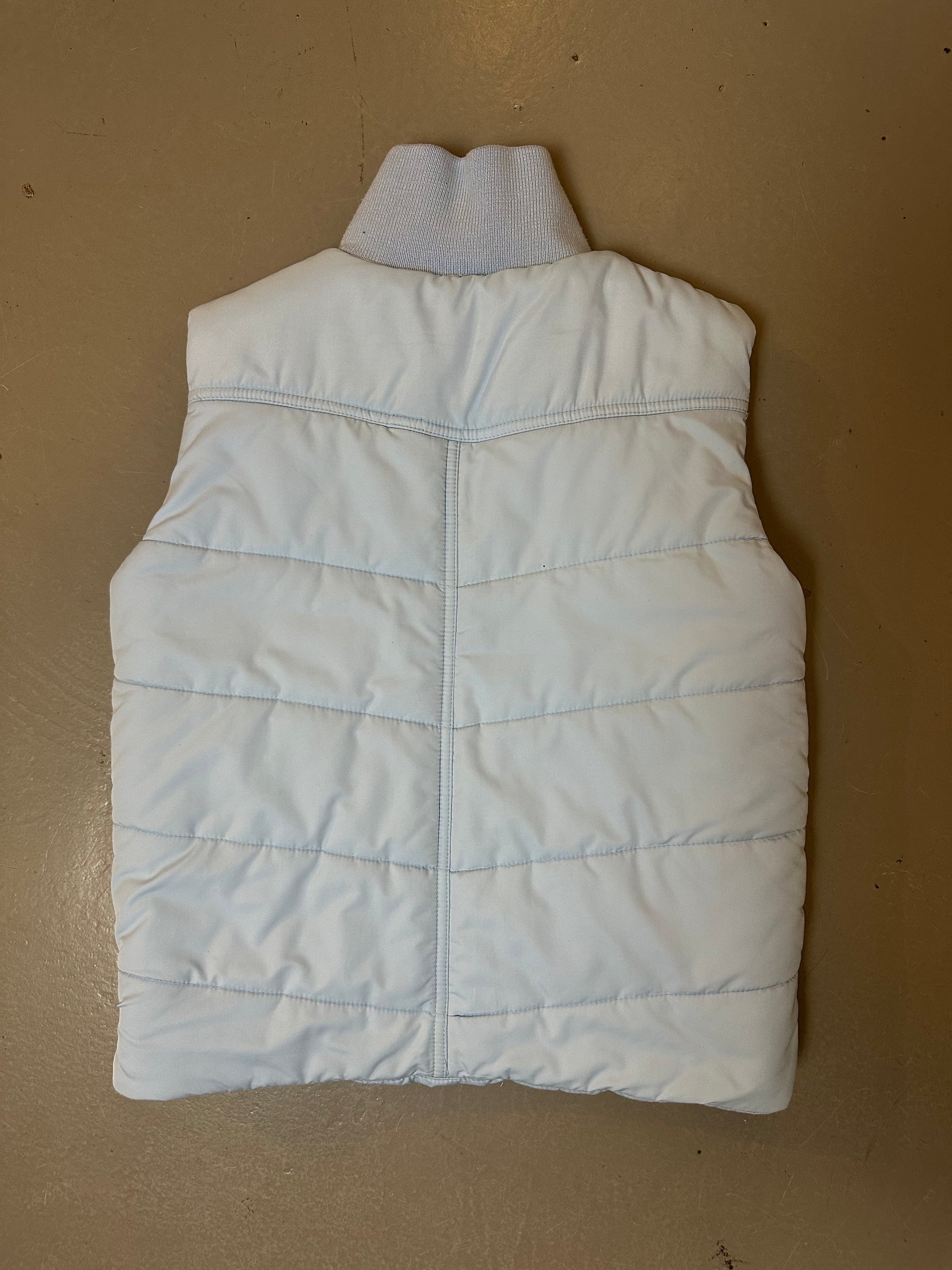 Vintage Baby Blue Nike Puffer Vest XS/S