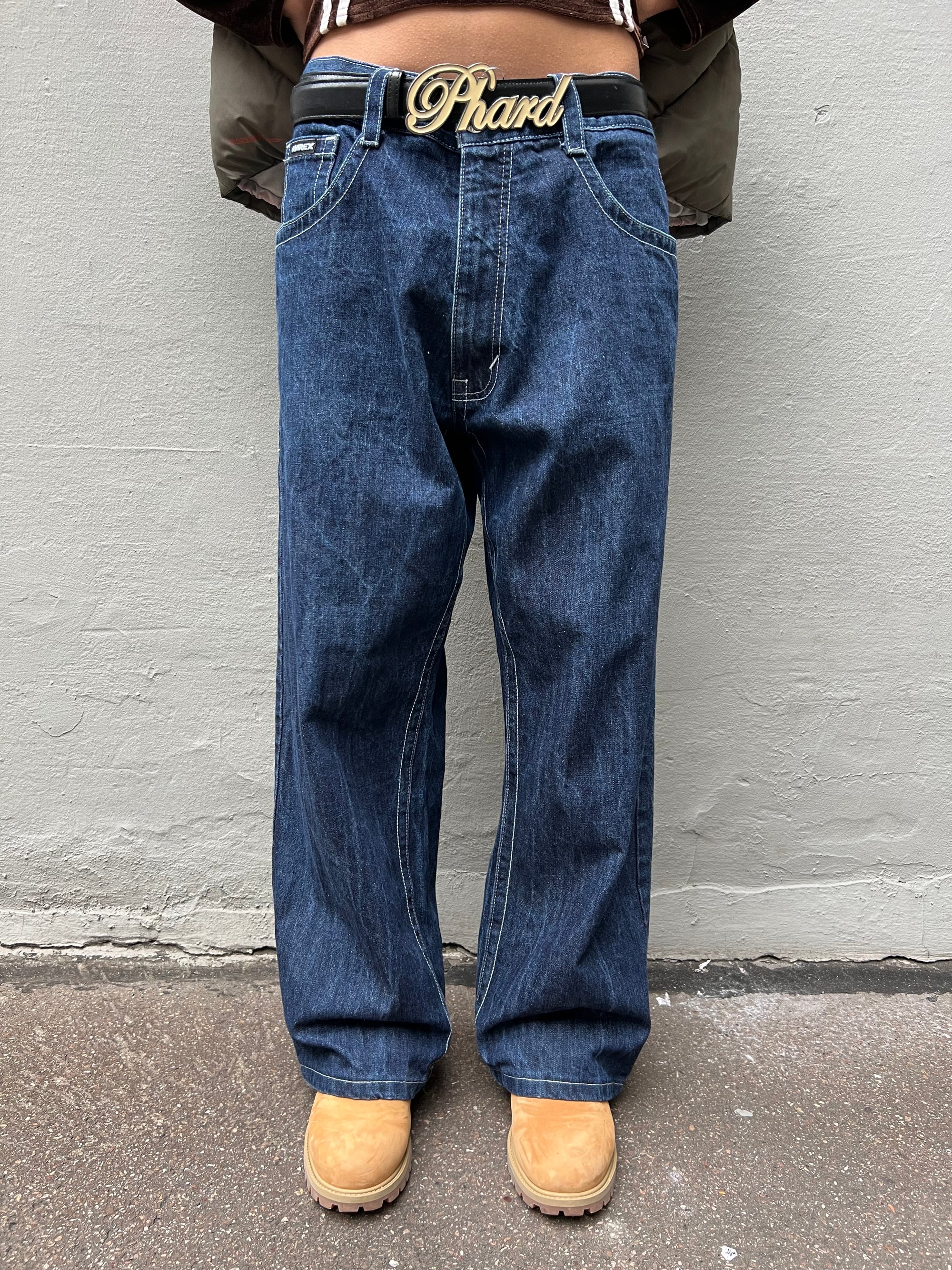 Vintage Avirex Baggy Denim Pants M/L