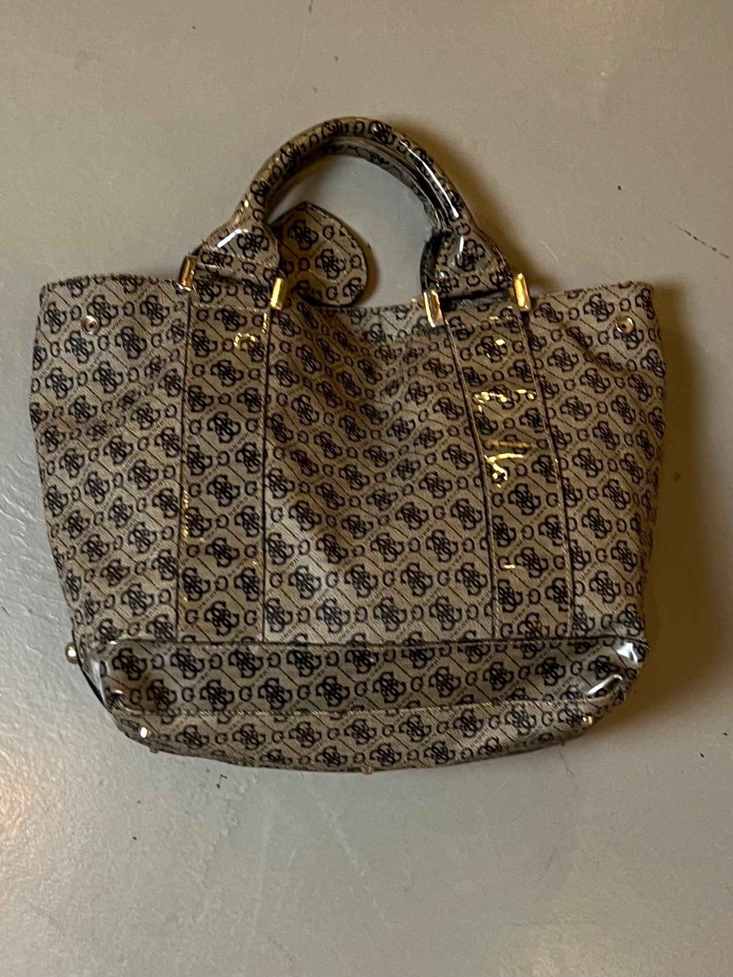 Vintage Brown Guess Bag