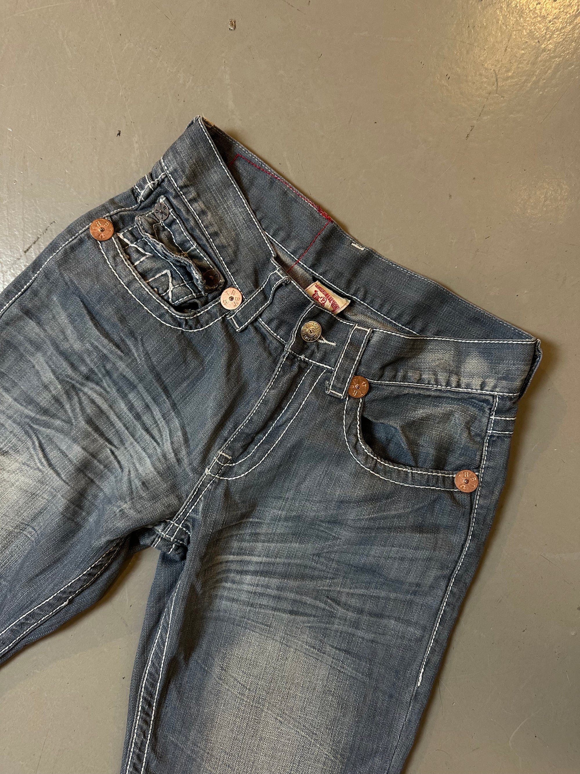 Vintage True Religion Grey Denim M/L