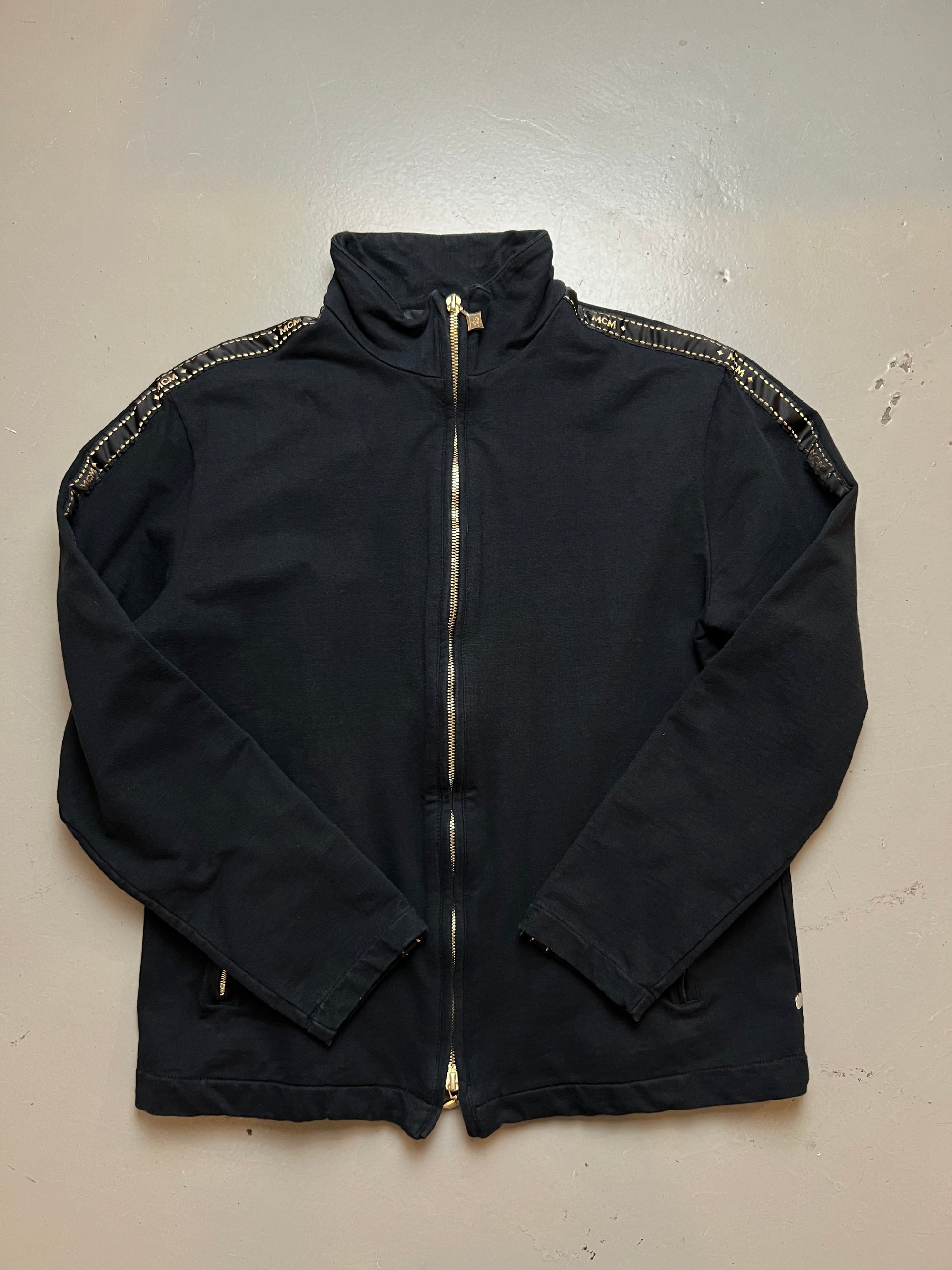 Vintage Black MCM Trackjacket M