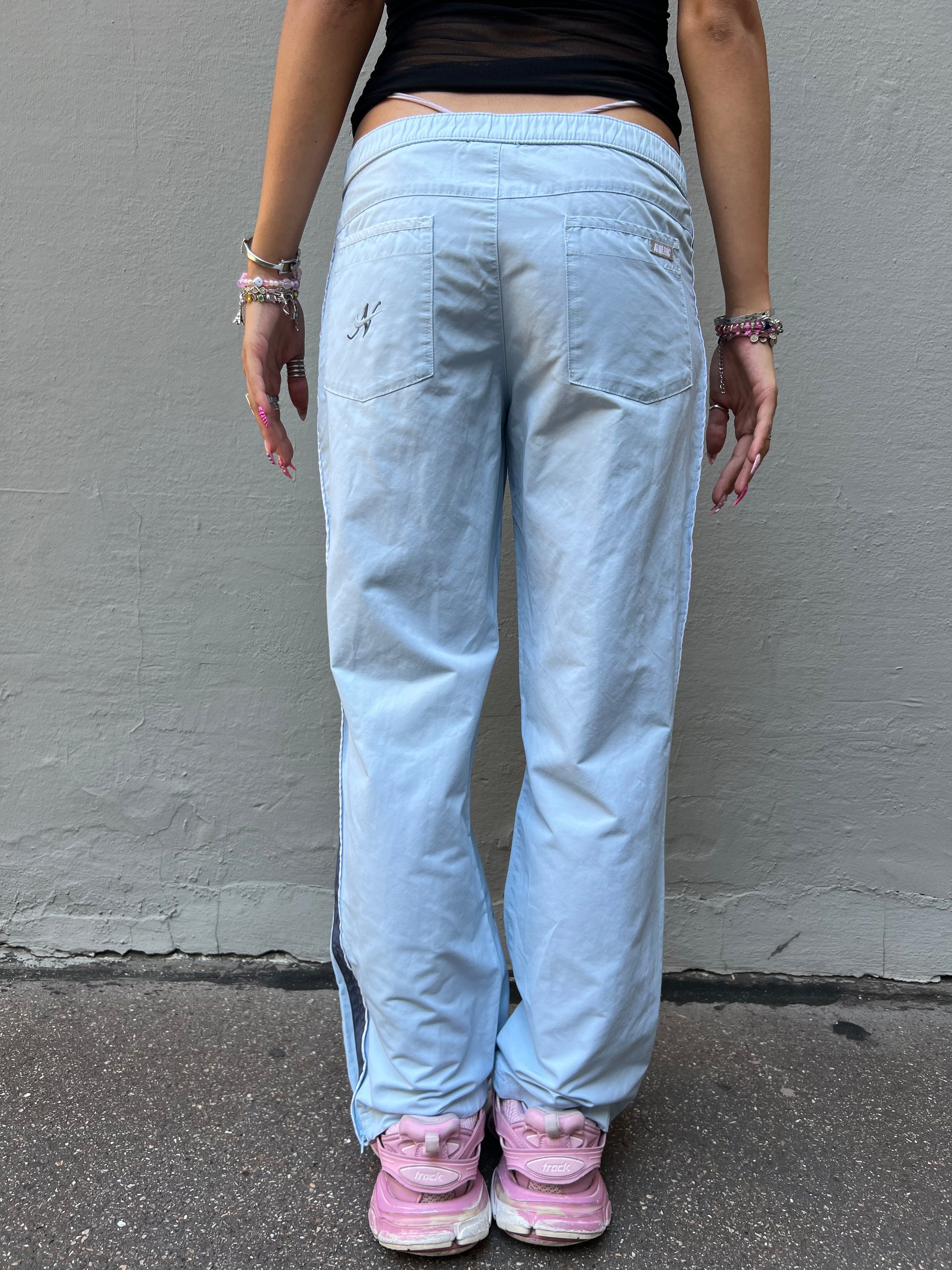 Vintage Baby blue Nike Track Pants S