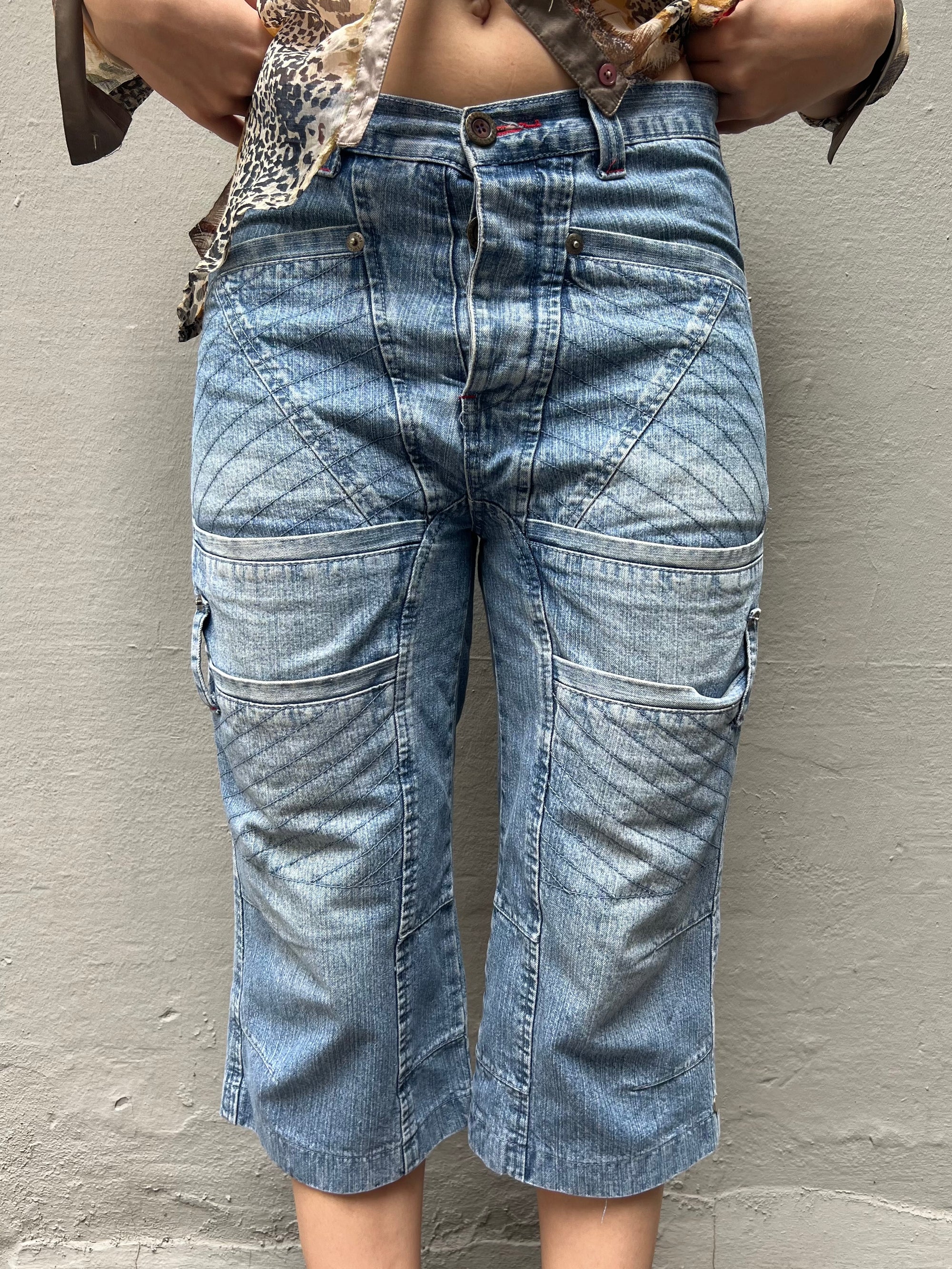 Vintage Eurgiulio Denim Capris M/L