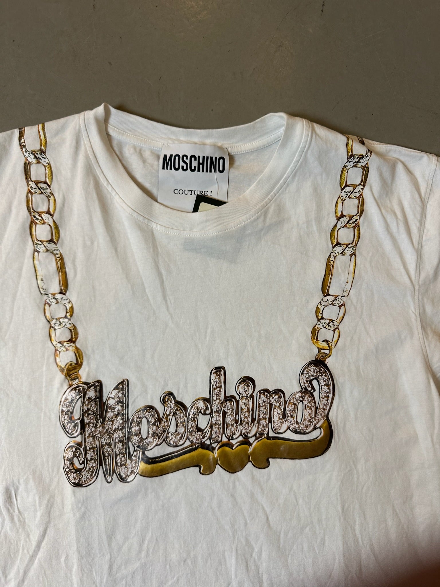 Vintage Moschino Printed Tee M/L