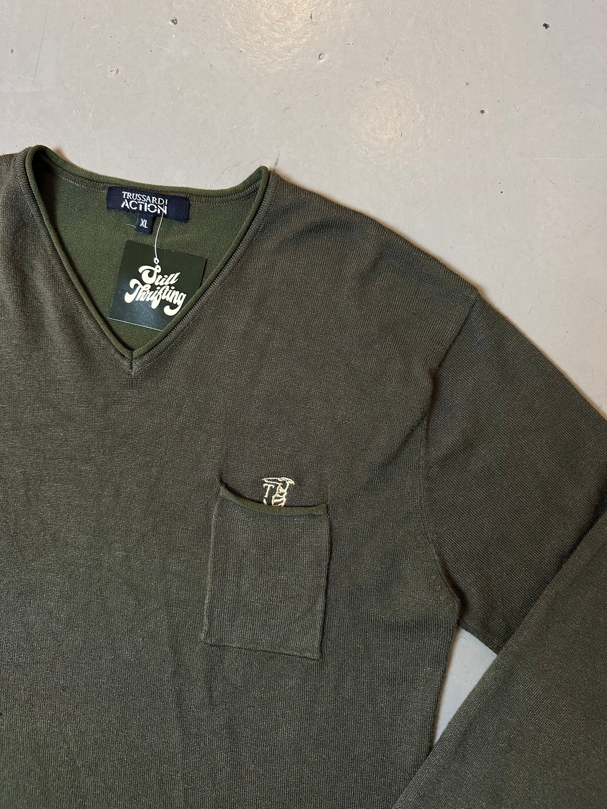 Vintage Trussardi Action Longsleeve XL