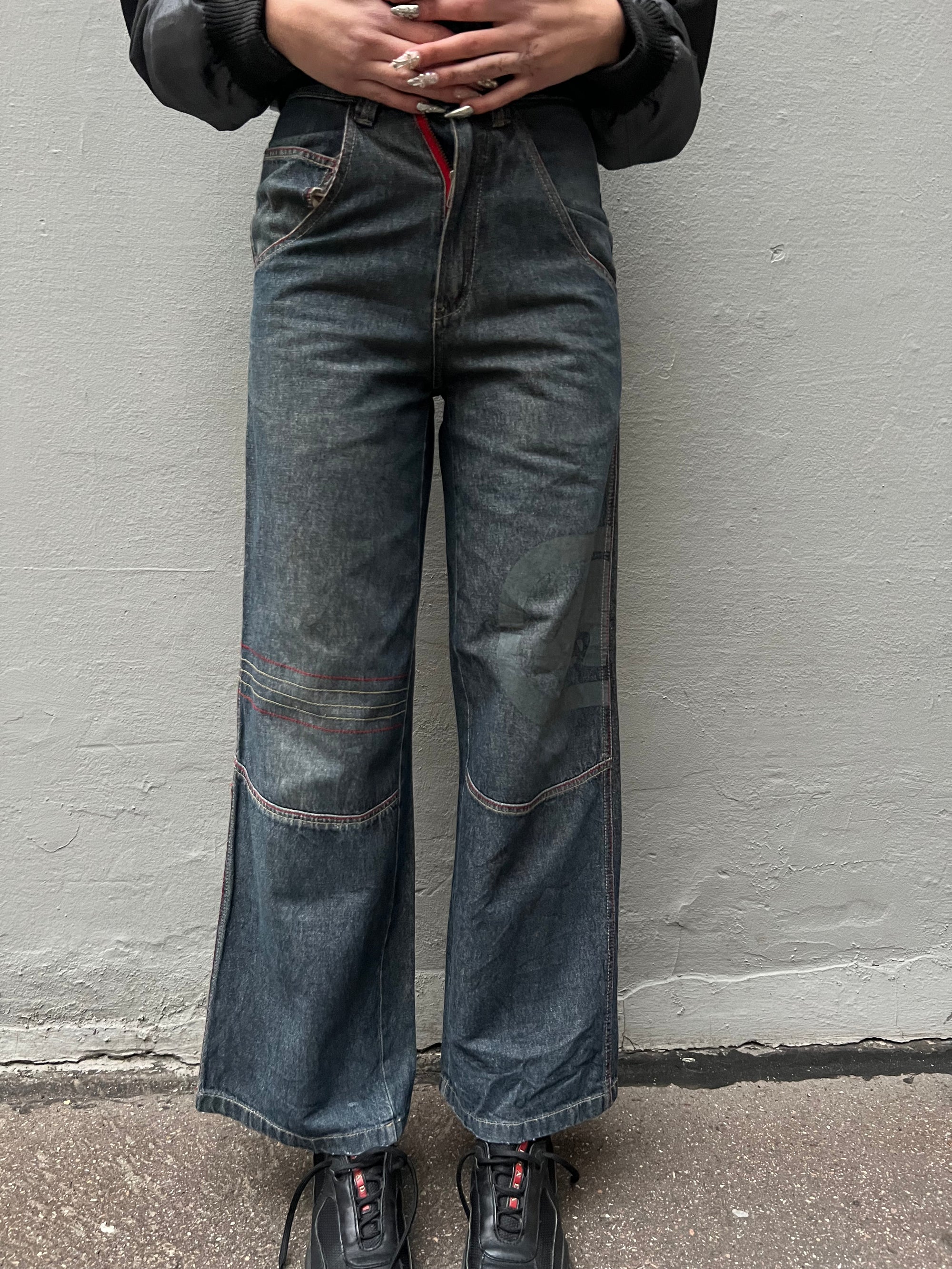 Vintage Ecko Unltd. Wide Leg Jeans XS