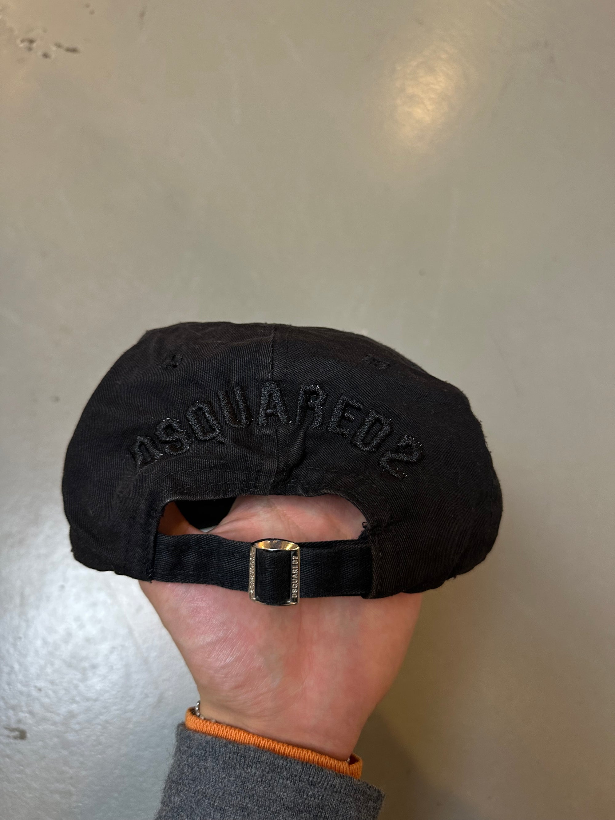 Vintage Black Dsquared Cap