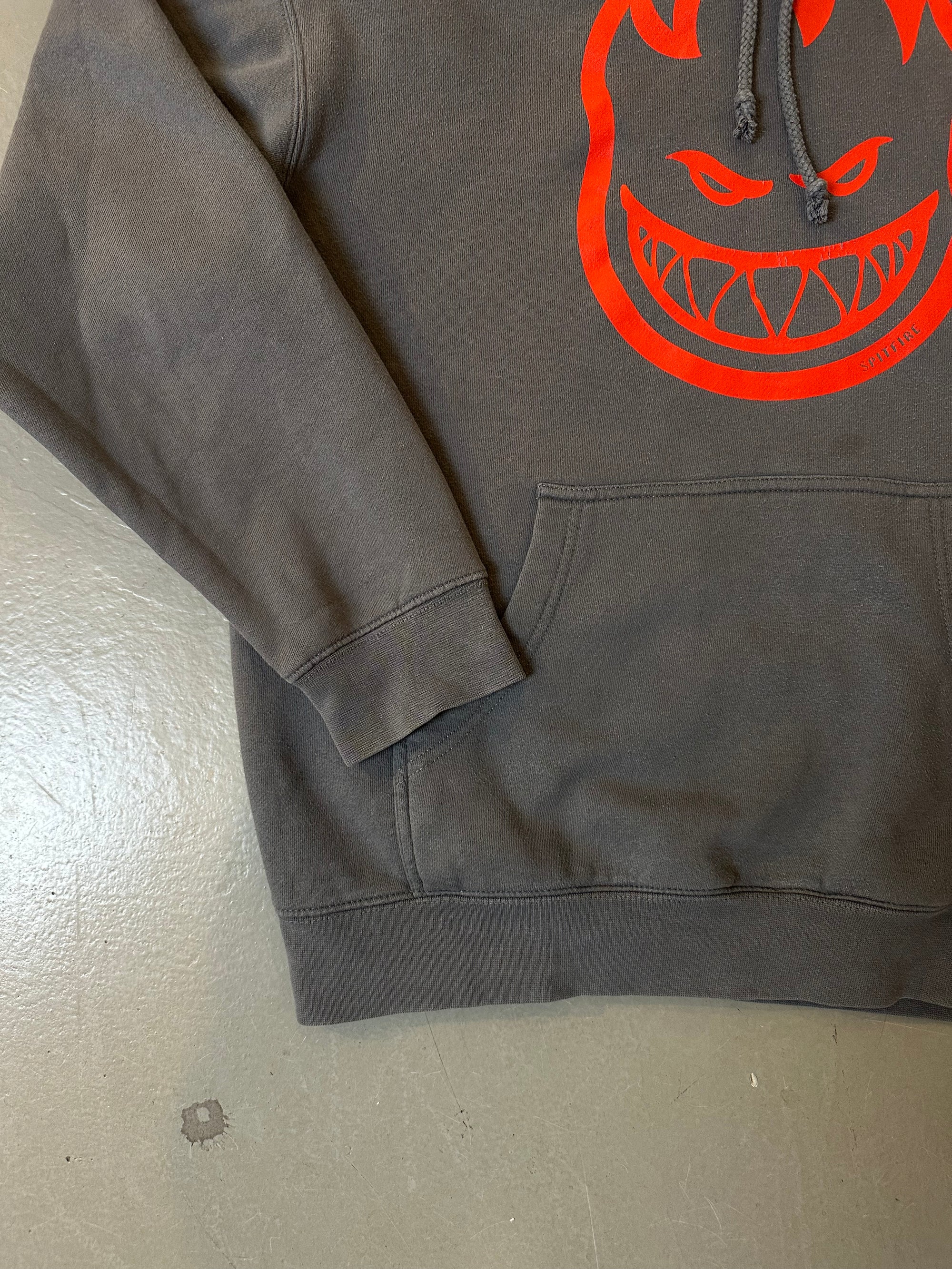 Vintage Grey Spitfire Hoodie M/L