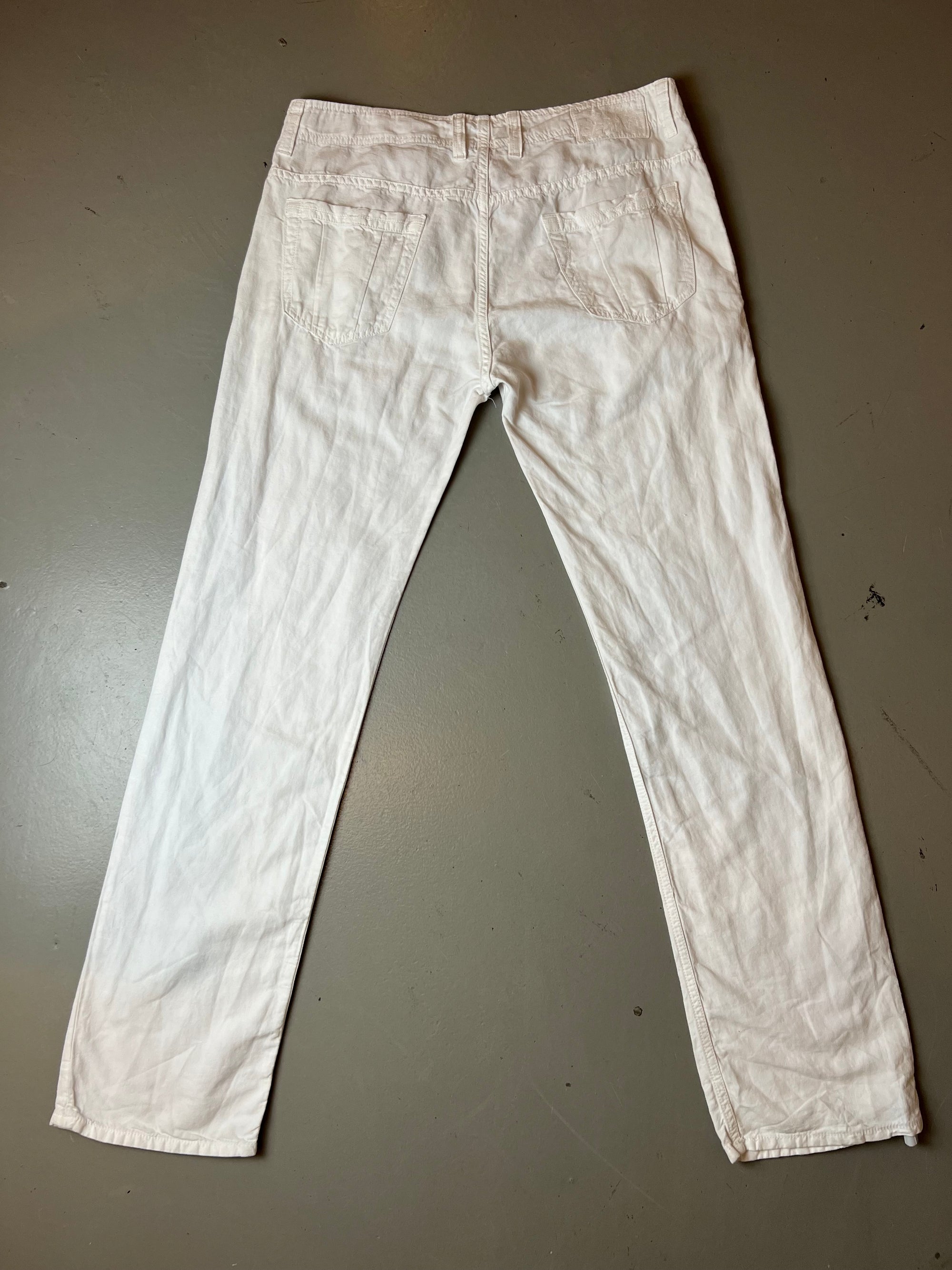 Vintage White Diesel Denim Pants M/L